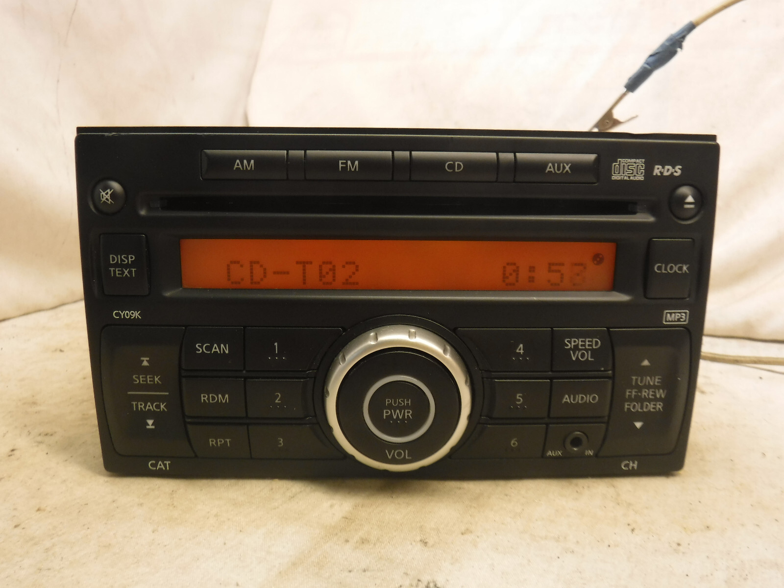 13 14 15 16 17 Nissan NV200 Radio Cd CY09K 28185-3LM0A JVA39