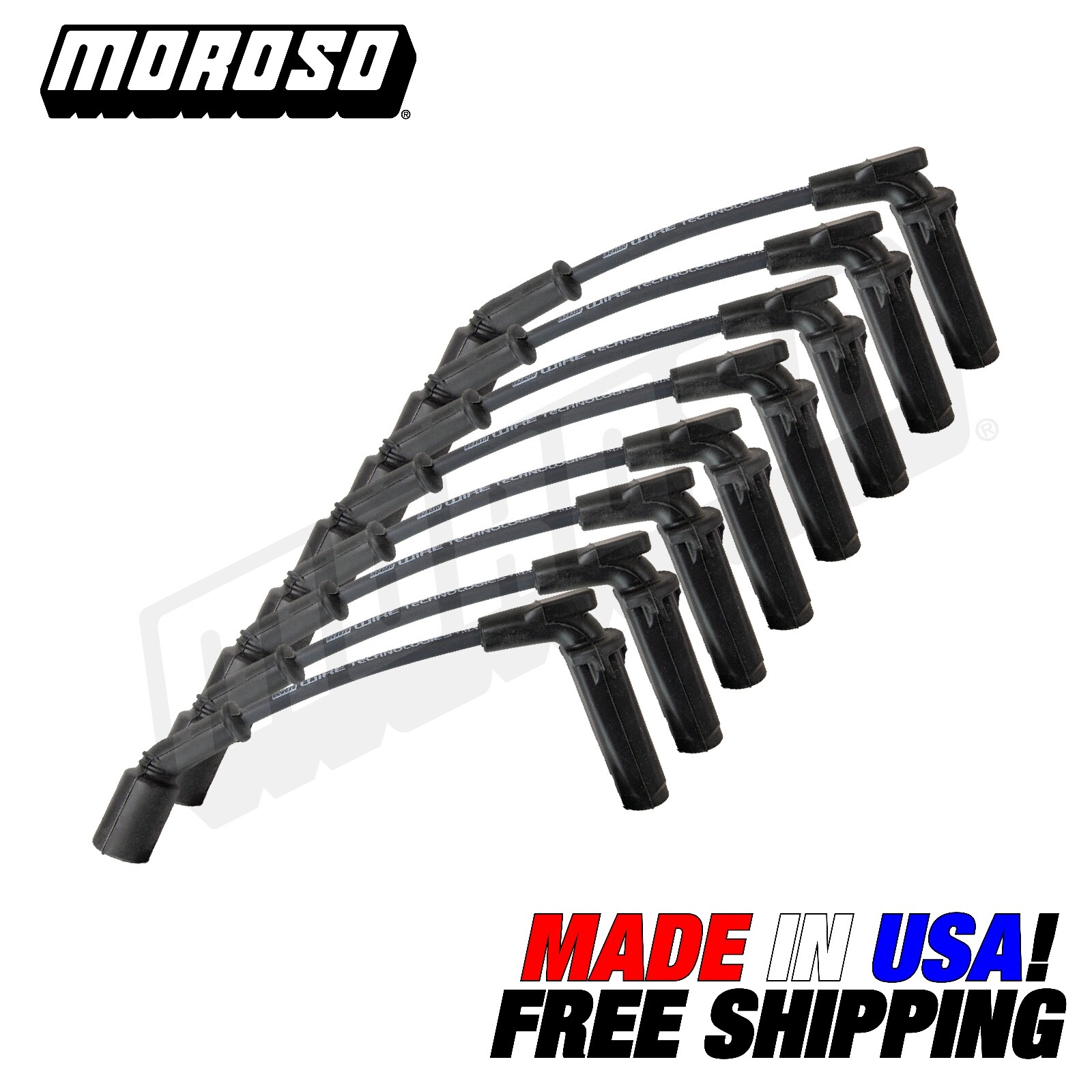 MOROSO LS SPARK PLUG IGNITION WIRE 9.75″ CHEVY GMC CADILLAC 4.8L 5.3L 6.0L 6.2L