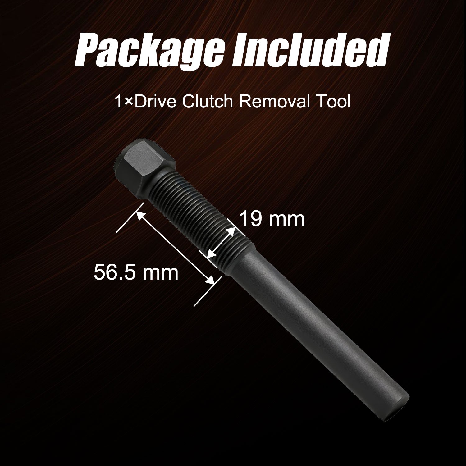 1x Drive Clutch Puller Bolt Removal Tool for Golf Cart EZGO 2 Cycle 1971-1993