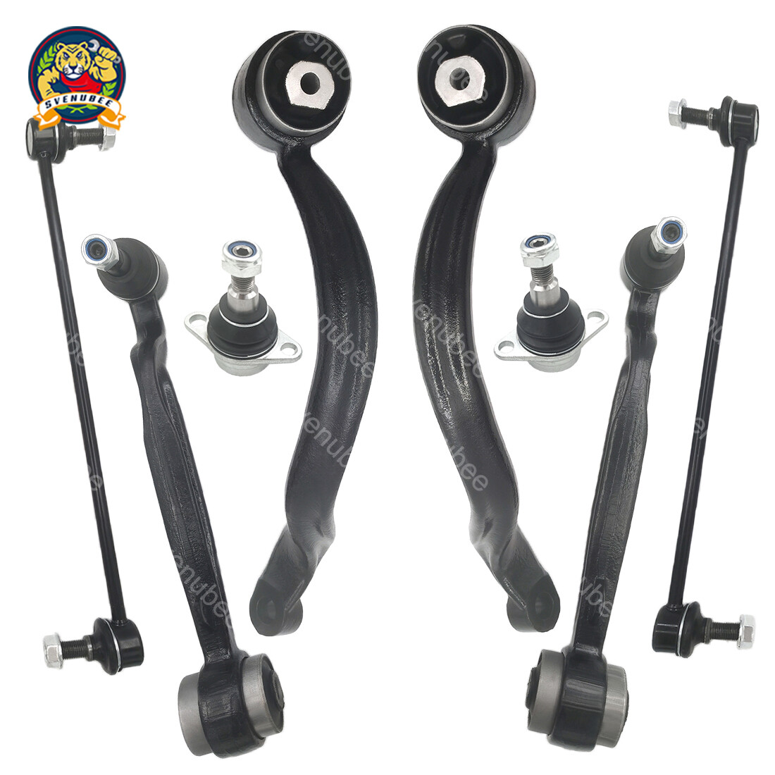 8pc Front Upper Lower Control Arm Ball Joint Sway Bar for Range Rover 2003-2012