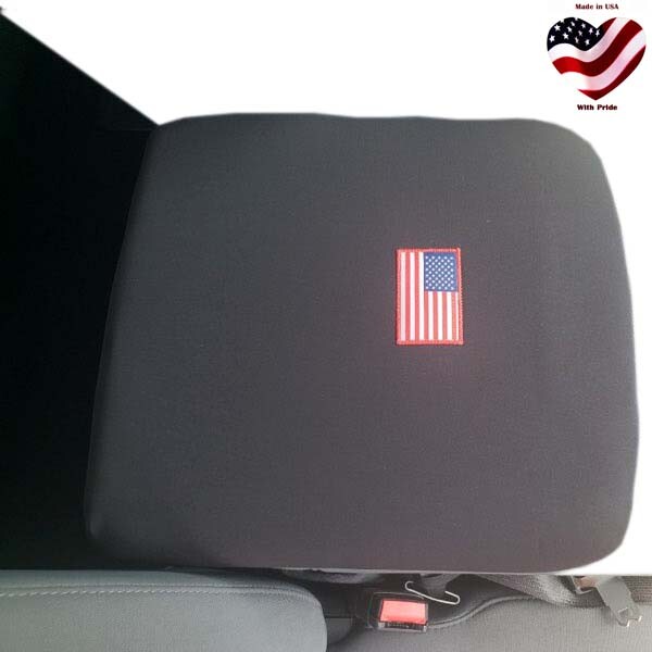 Fits Ford F150 F250 2014-2024 Neoprene Auto Armrest Console Cover USA Made C1FON