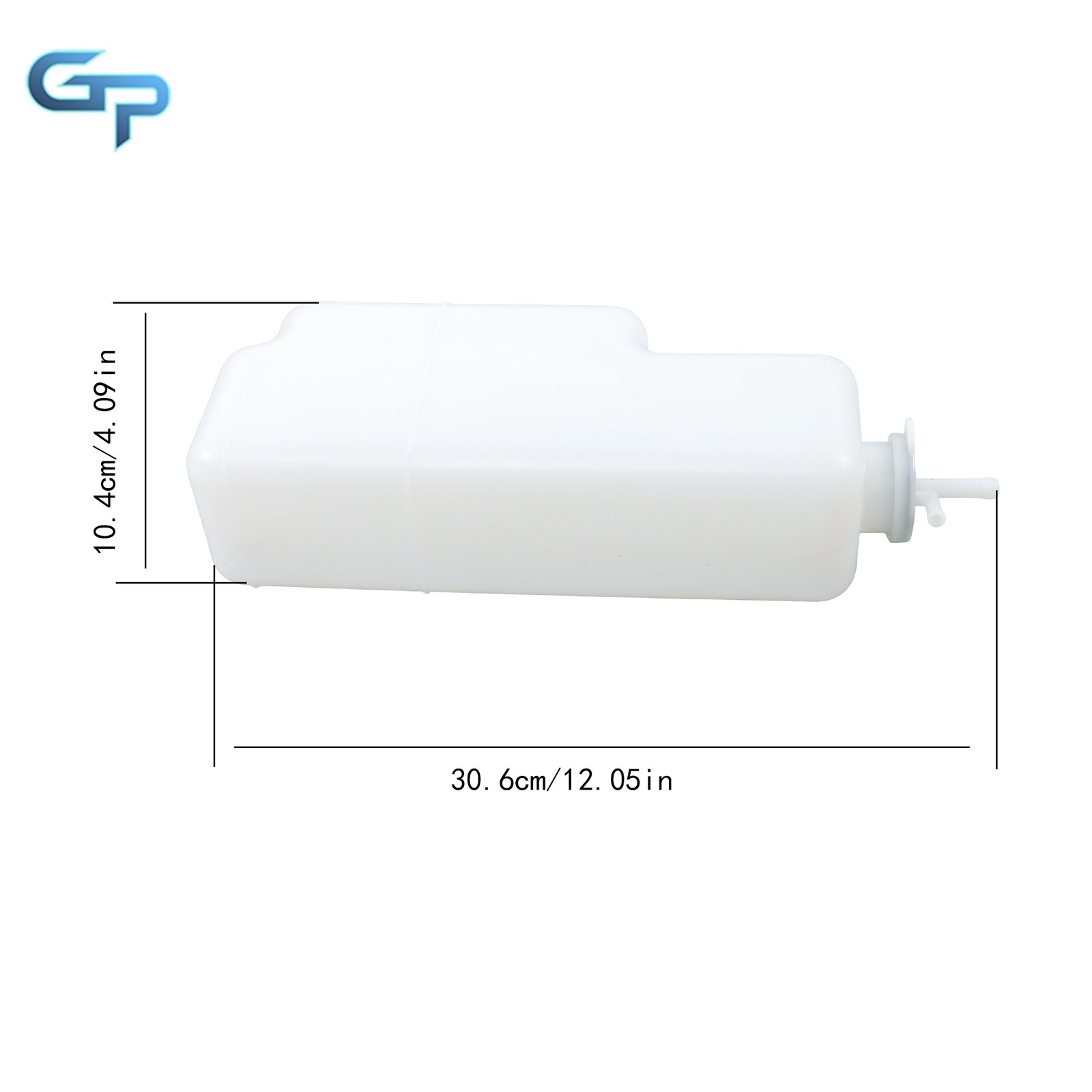 Overflow Tank Bottle Radiator Reserve For Kubota TC420-88600 L3200DT L3200F
