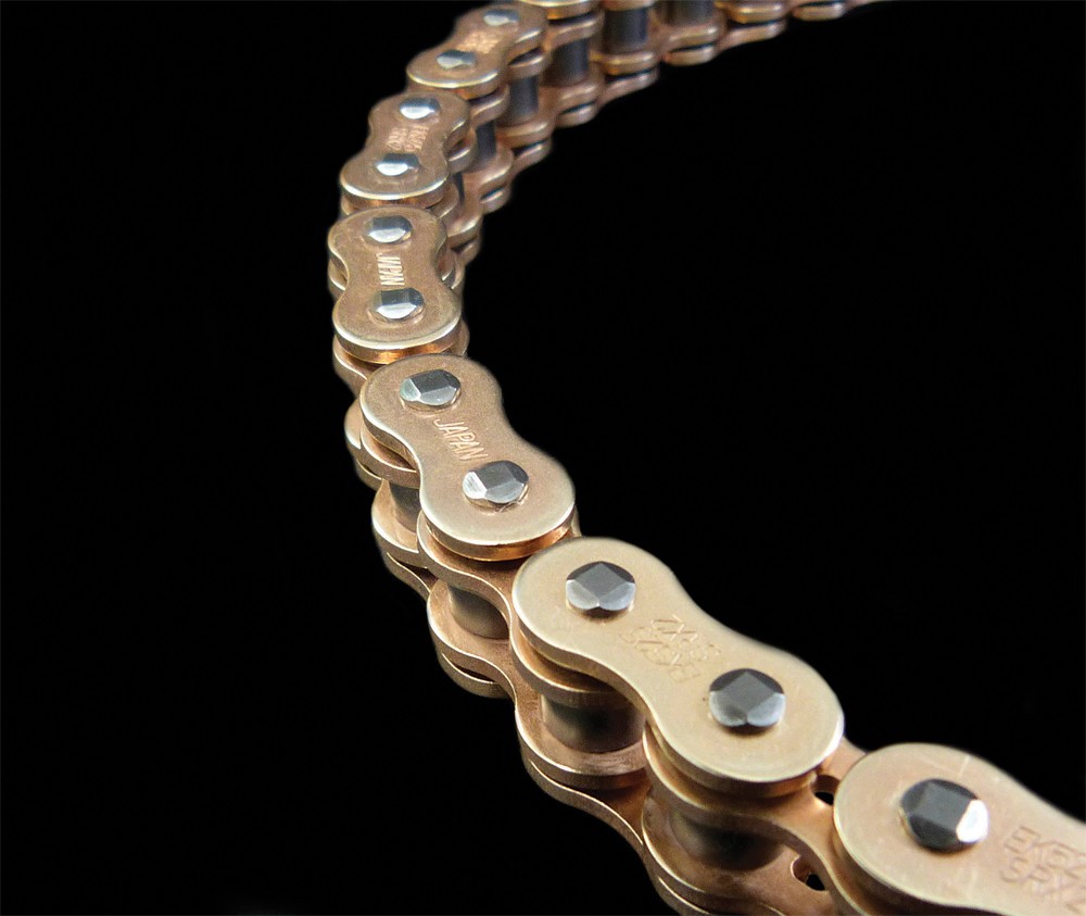 EK 520SRX2-150G SRX2 X-Ring Chain – 520 pitch / 150 LInks / Gold