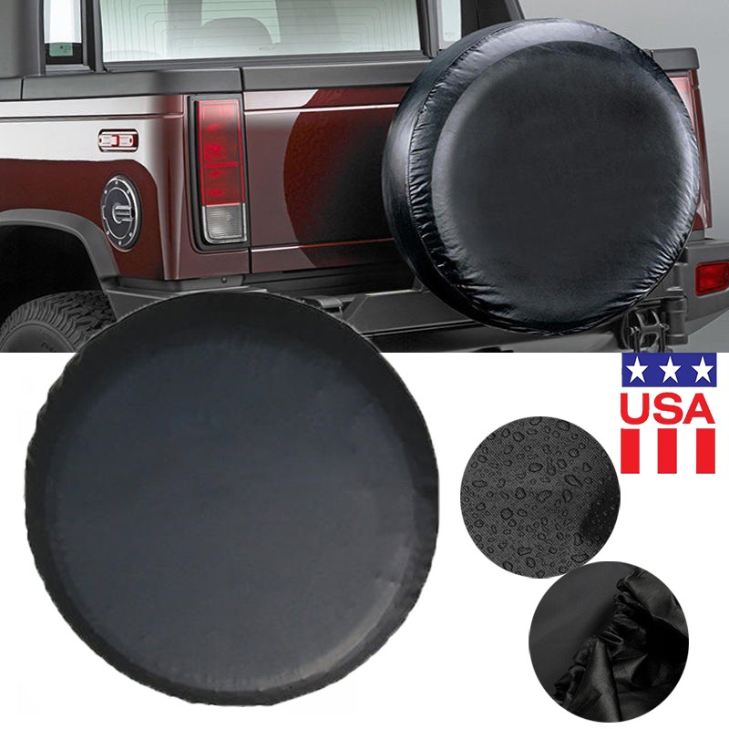 PVC Thickening Leather Spare Tire Wheel Cover for Car Camper Trailer Universal