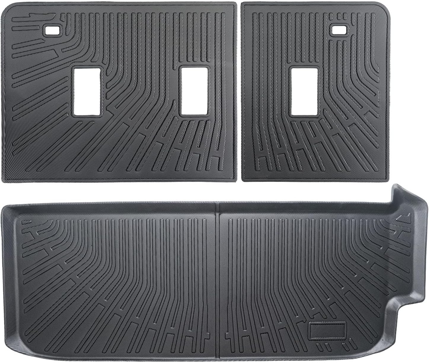 Trunk Cargo Mat Backrest Mat for Subaru Ascent 2019-25 Cargo Liner All Weather
