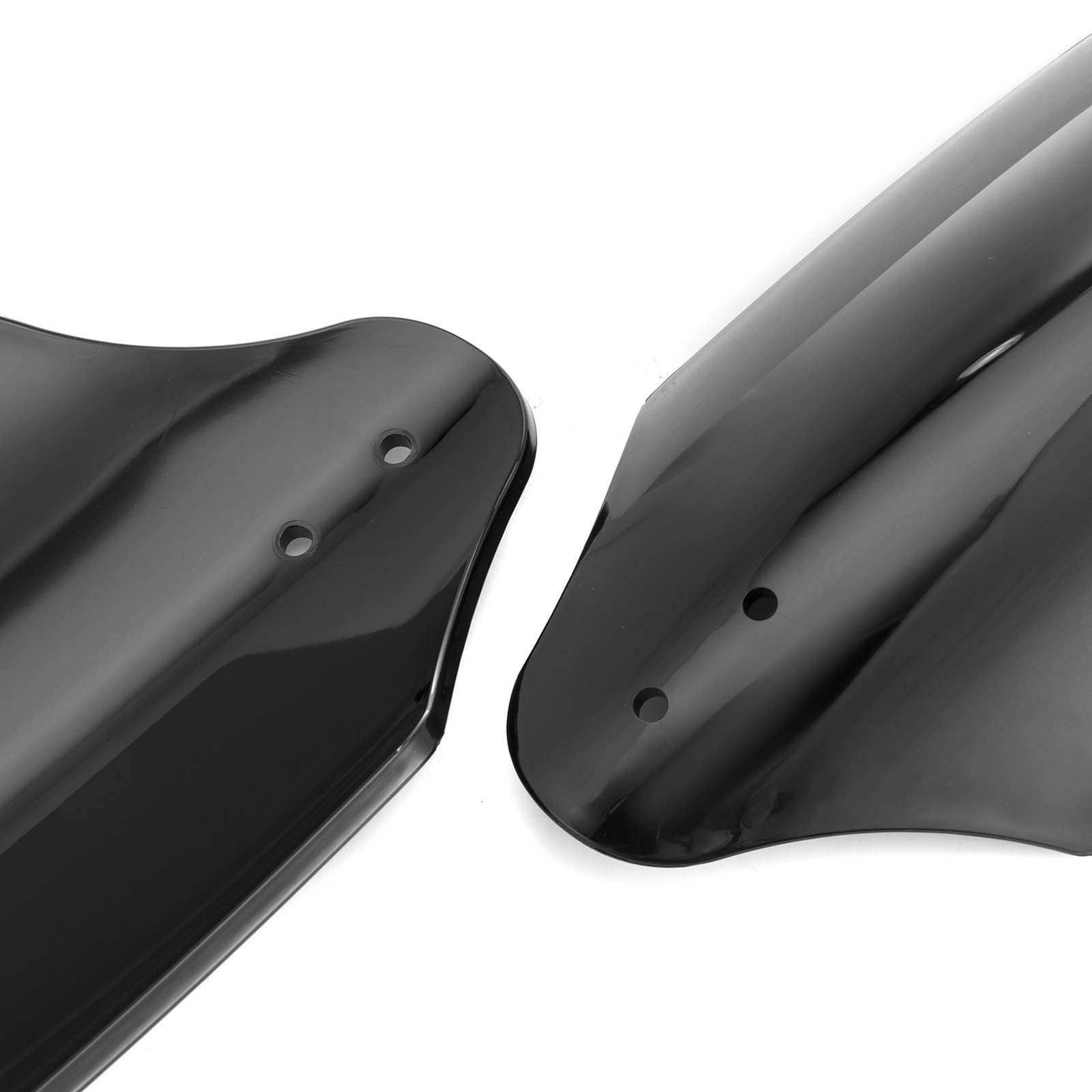 Steel & ABS Plastic Handlebar Handguards For Harley Softail Dyna Street Fat BoB