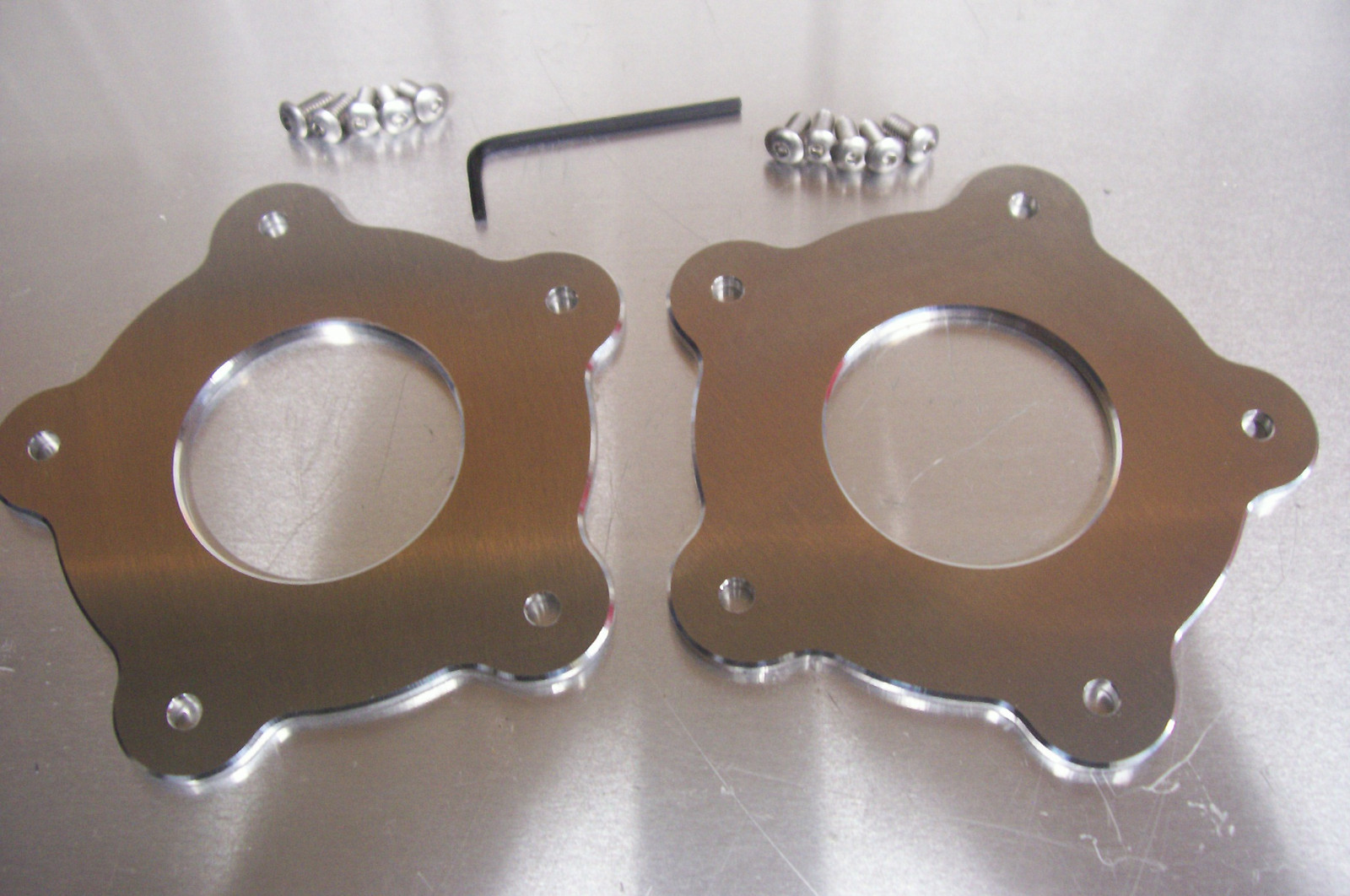 2-1/4 For American Racing Torq Thrust Aluminum Center Flat Cap 1/8 Economy 1-7/8