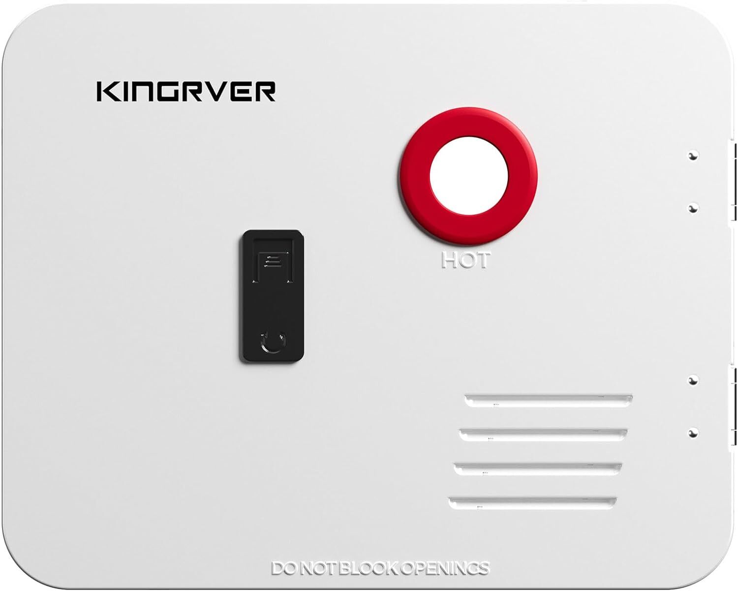 KINGRVER RV Tankless Water Heater 15 x 18 In White Door kit Only for KINGRVER