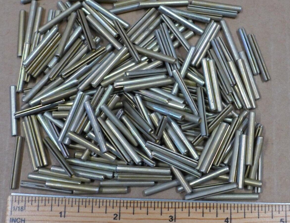 x200 ct. Military Standard SLOTTED SPRING PIN (1/8″ x 1″) Cadmium MS16562-38 NEW