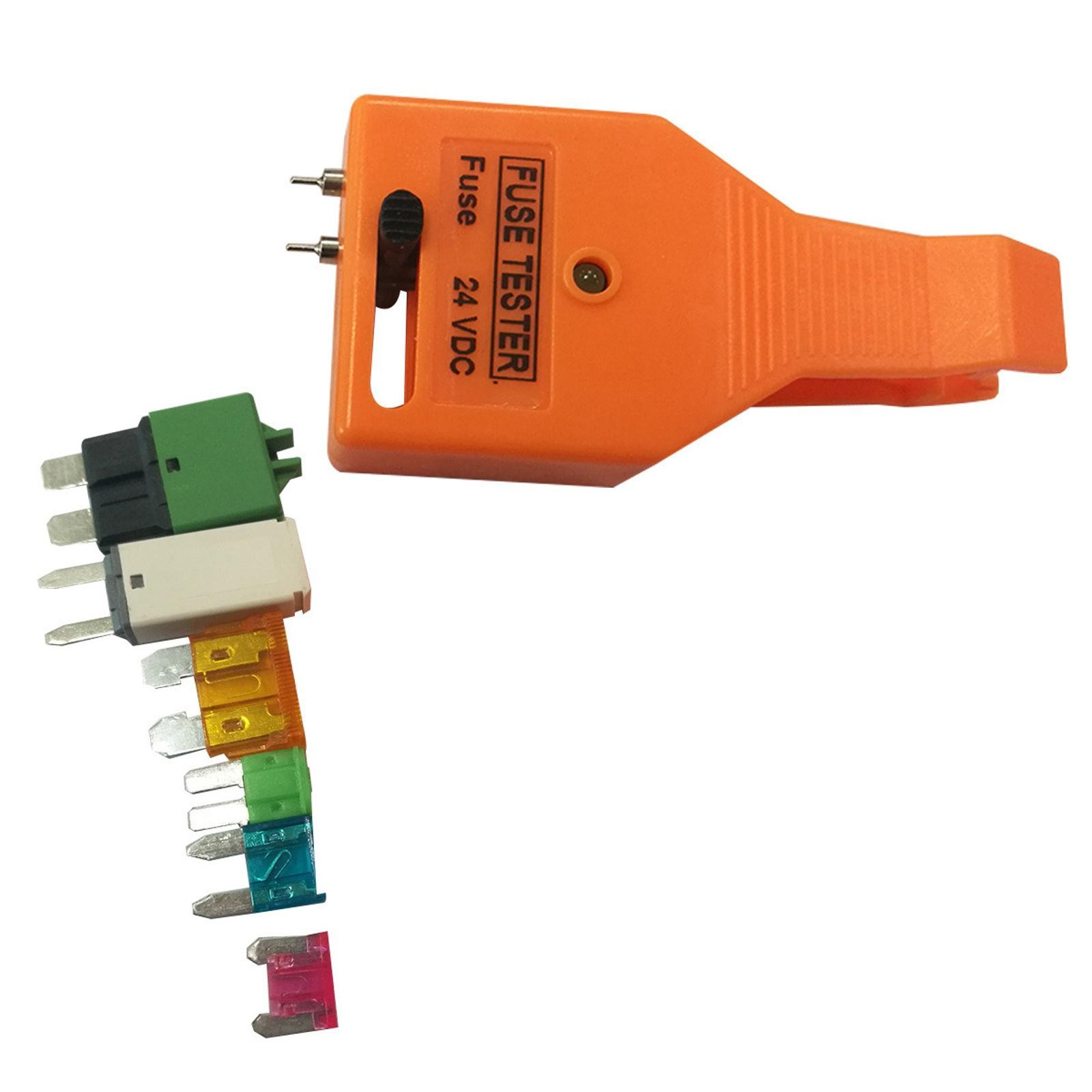 Non-slip Automotive Car Fuse Blade Type Fuse Tester Checker Puller Removal Tool