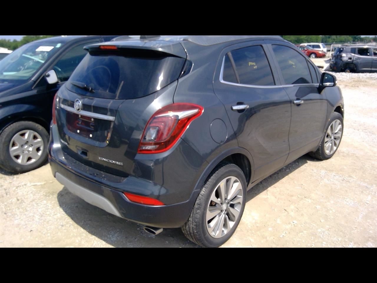 17-20 BUICK ENCORE LH Driver Side View Mirror Without Memory Gray 42654512