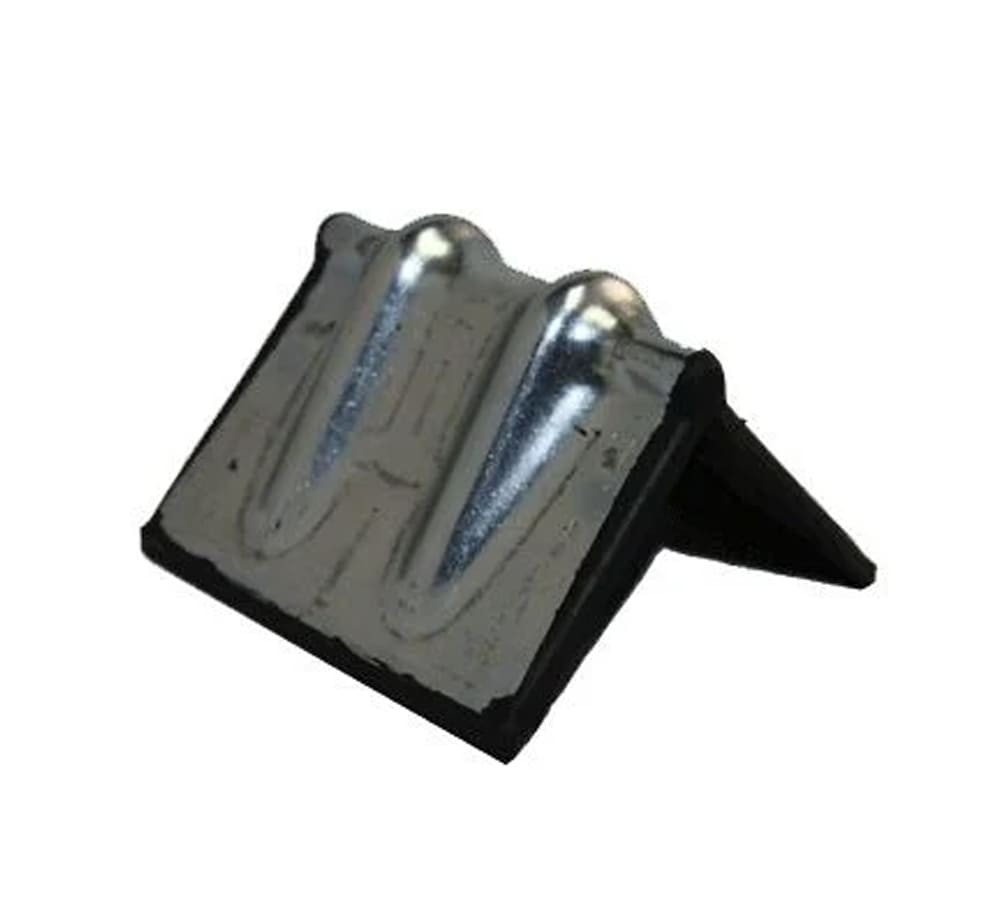 (10 Pack) Steel Corner Protector with Rubber Chain Cargo Flatbed