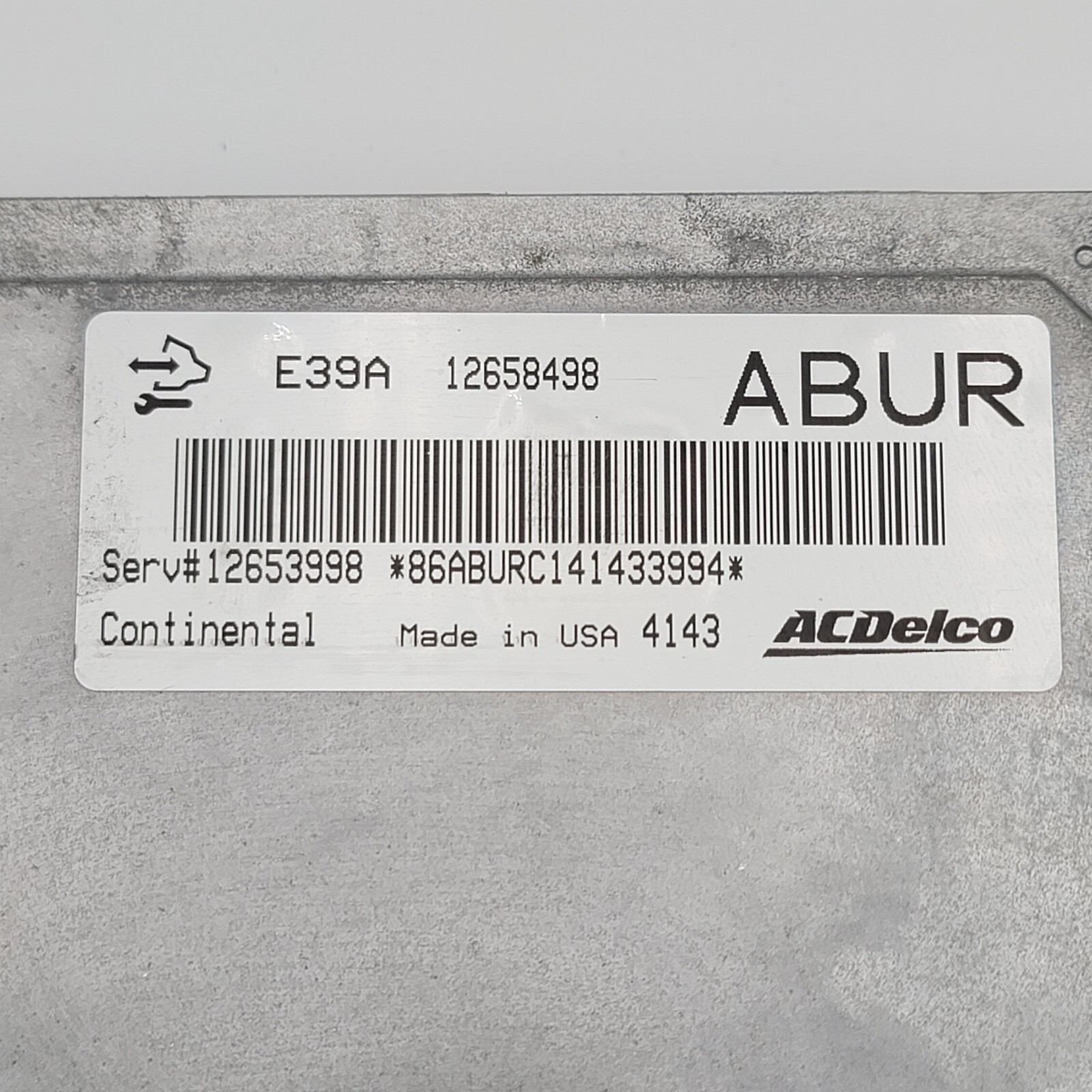 2014 Buick Regal 2.4L ECM Engine Computer Control Module ECU PCM 12658498