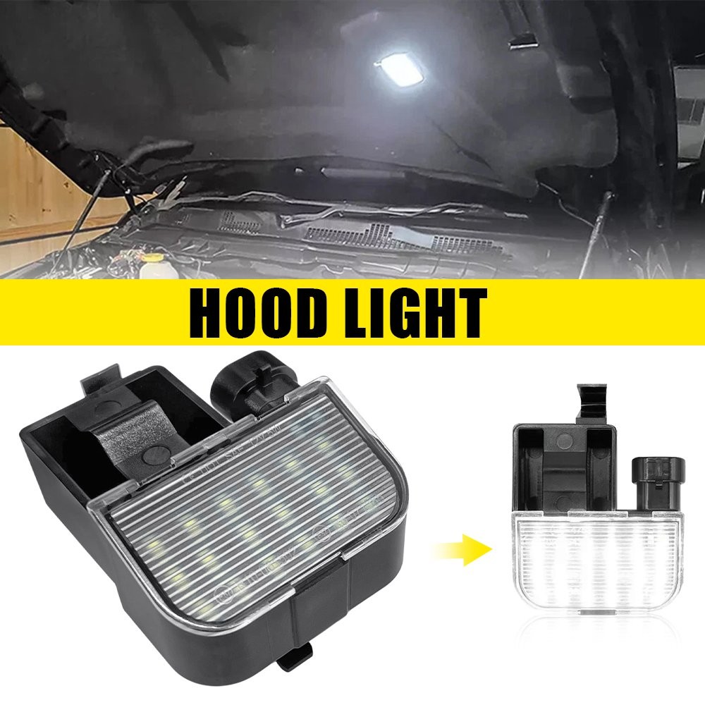 2X White LED Under Hood Engine Compartment Light Lamp 12450086 For Chevy & GMC