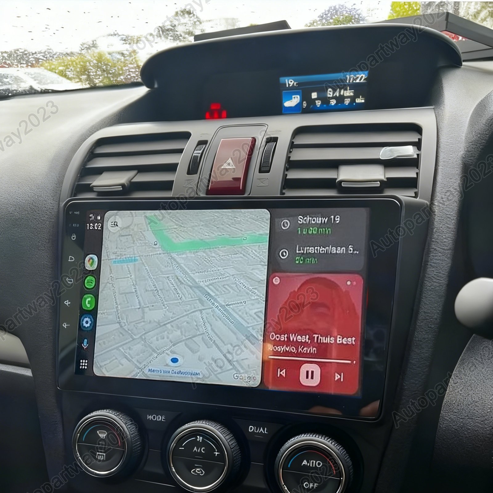 For Subaru Forester XV 2012-2015 Carplay Android Head Unit Stereo Radio GPS 4+64