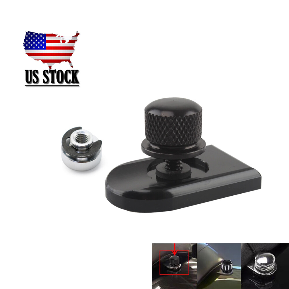 Rear Fender Seat Bolt Screw Mount Knob Cover Nut For Harley Sportster Dyna