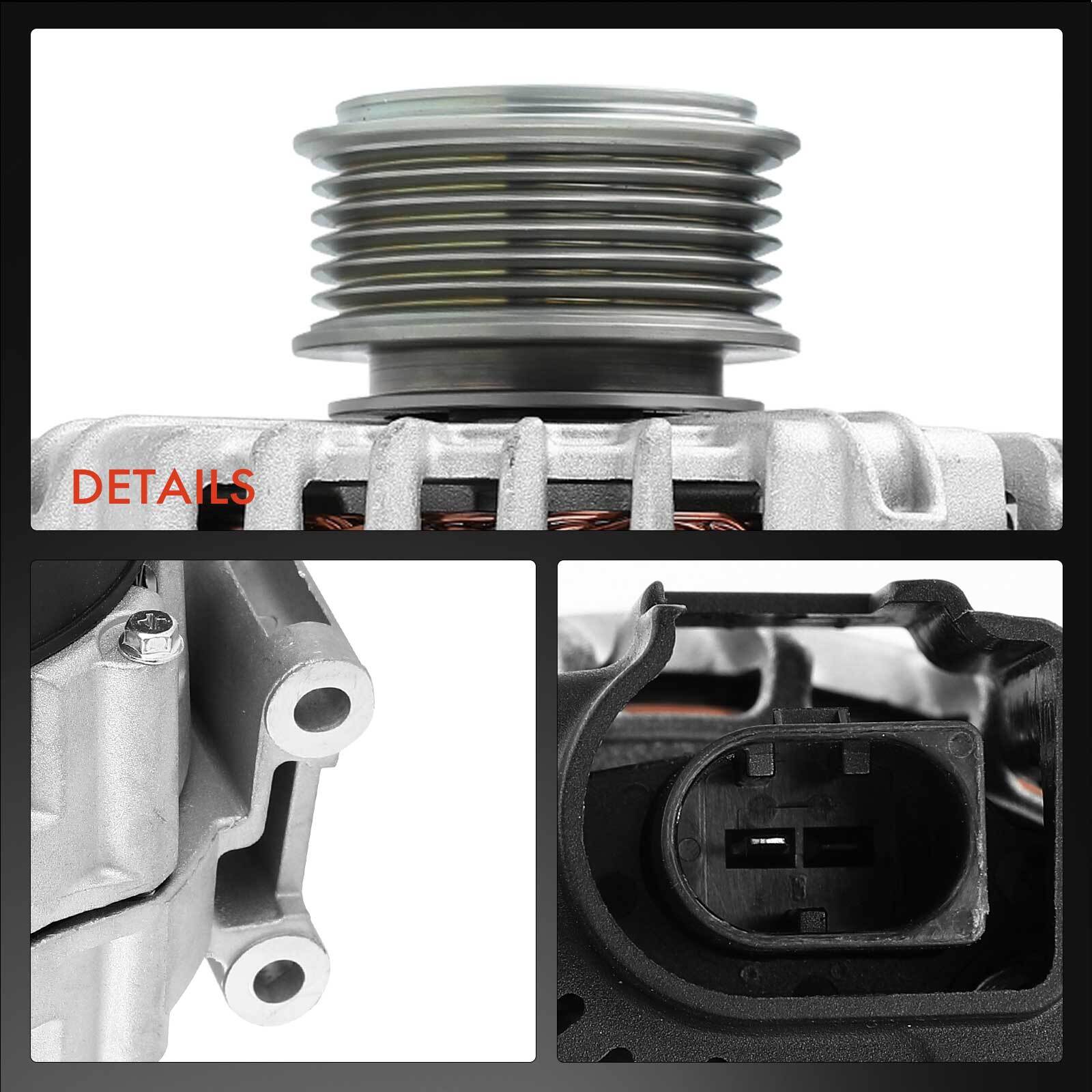 Alternator for Audi Q5 S4 S5 SQ5 2013 2014-2017 V6 3.0L 180 A/12 V CW 6 Groove