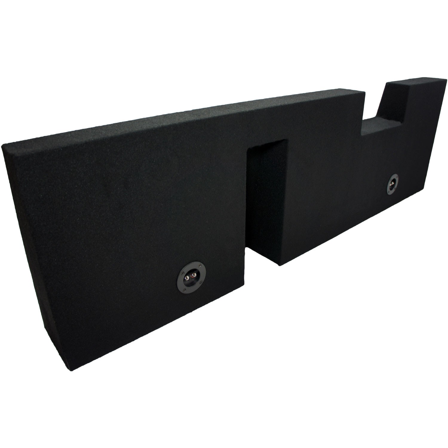 2004-2013 Ford F350 Super Crew Truck Dual 10″ Bass Stereo Subwoofer Sub Box New
