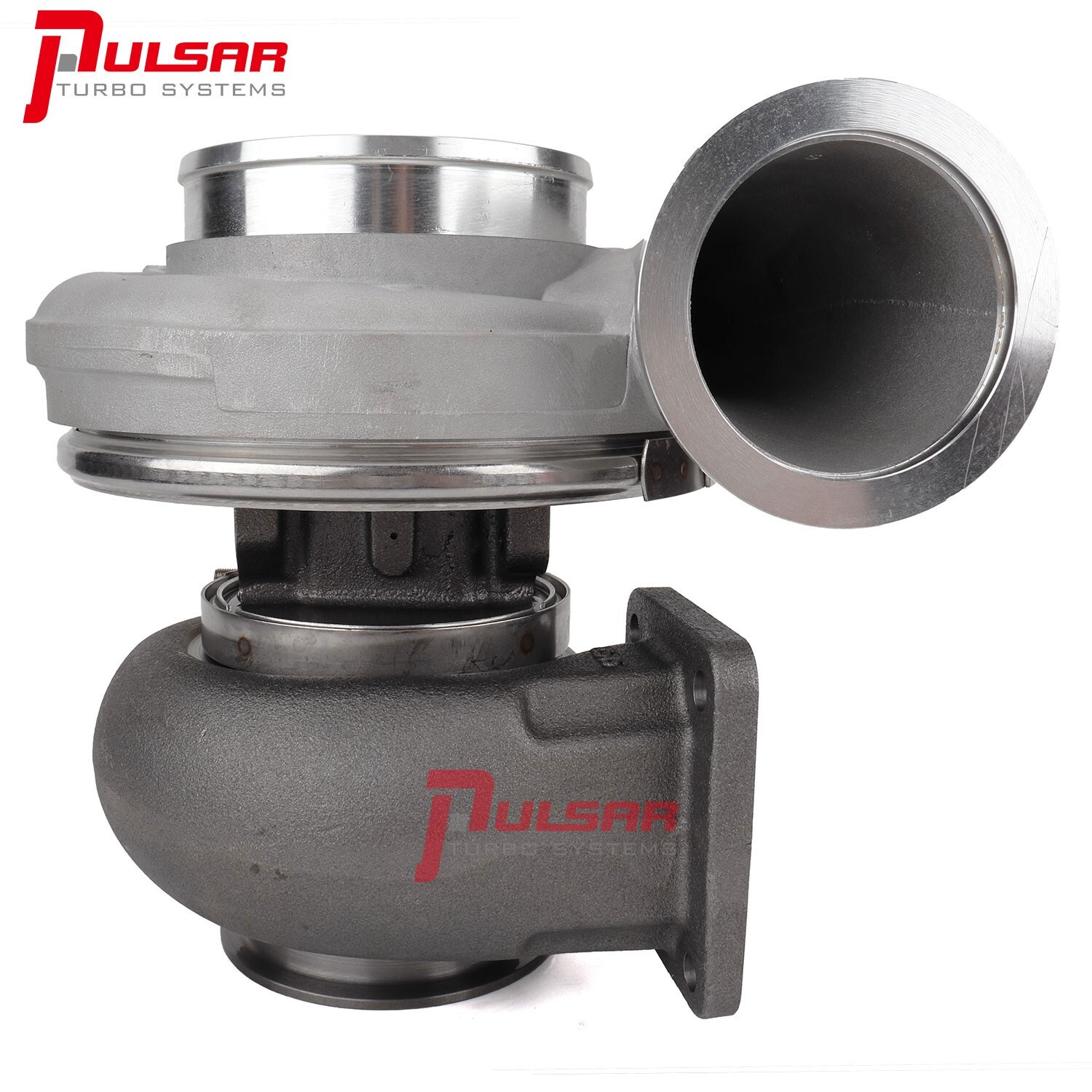 Pulsar Turbo 464SX4 64mm Billet Wheel T4 Divided 1.0A/R 83/74mm Turbine Turbo