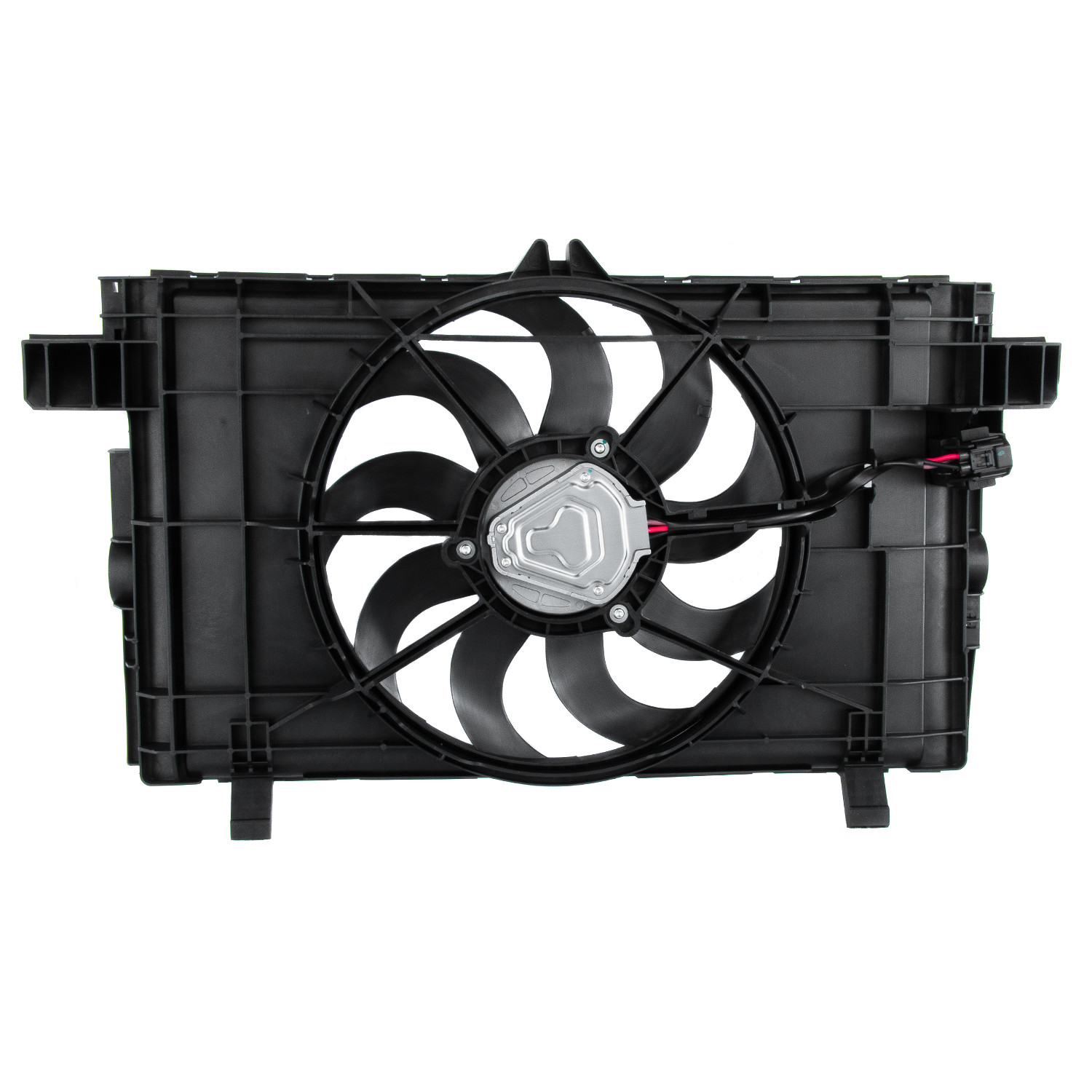 Black Electric Fan Assembly For Tesla Model 3 / Tesla Model Y Engine 2021