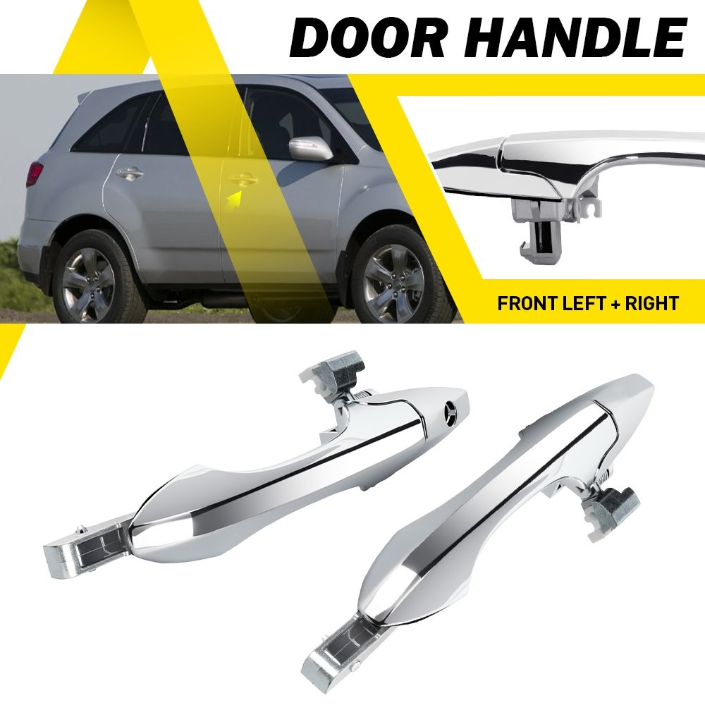 Exterior Door Handles AC1310107 AC1311107 Fit 2007-2013 Acura MDX Base Front 2X