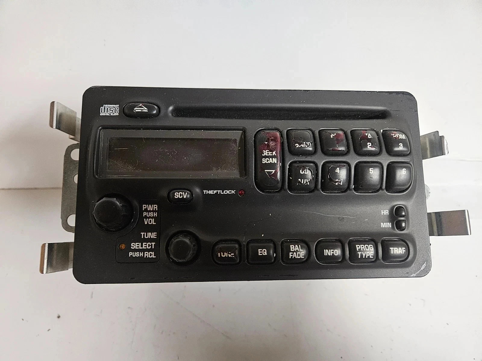 03-05 PONTIAC BONNEVILLE AM FM AUDIO RADIO W/ CD PLAYER UNIT OEM, 638-01499