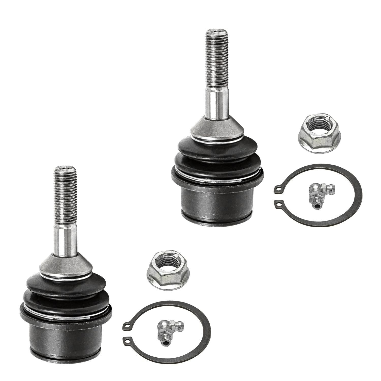 4 pc Set: New Front Upper + Lower Ball Joints for Town Car Crown Victoria Vic