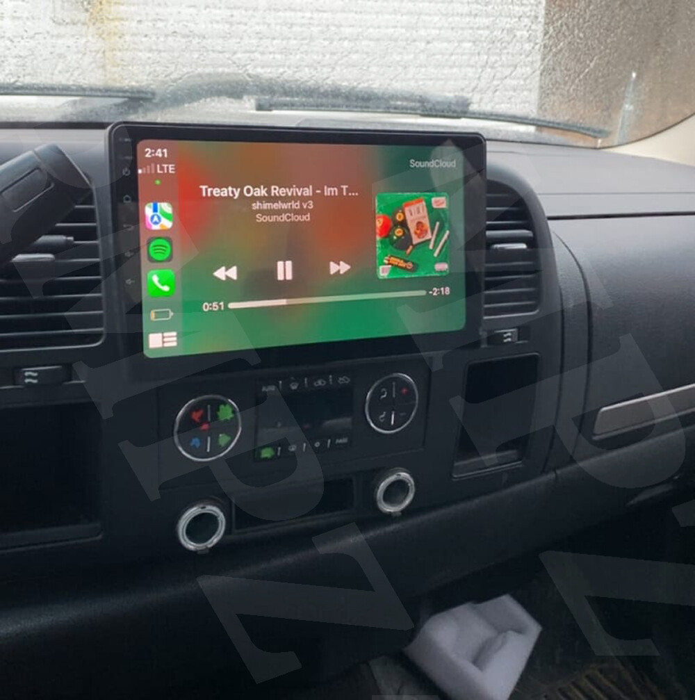 CarPlay For Chevrolet Silverado 2007-2013 Android 13 Car Stereo Radio GPS Navi