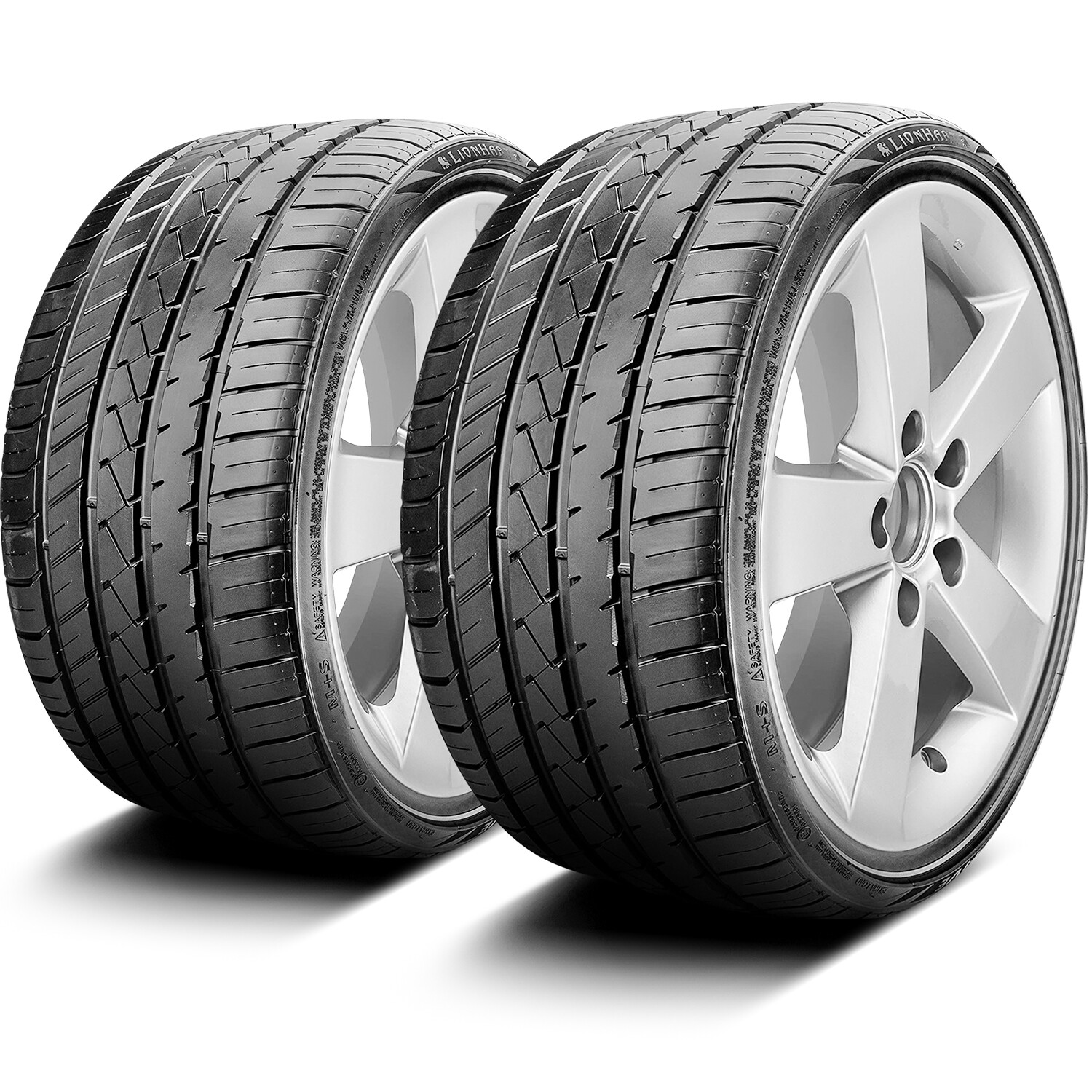2 Tires Lionhart LH-FIVE 275/35ZR20 102W XL A/S High Performance