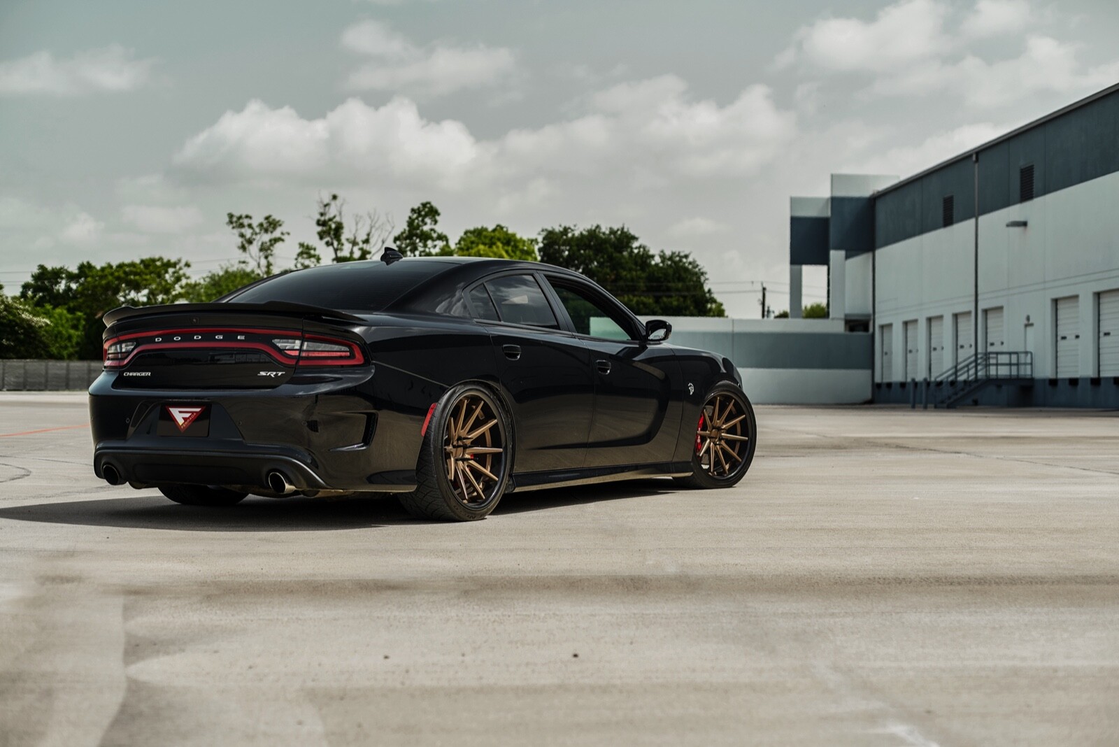 22″ FERRADA FR4 MATTE BRONZE CONCAVE WHEELS RIMS FITS DODGE CHARGER RT SE SRT8