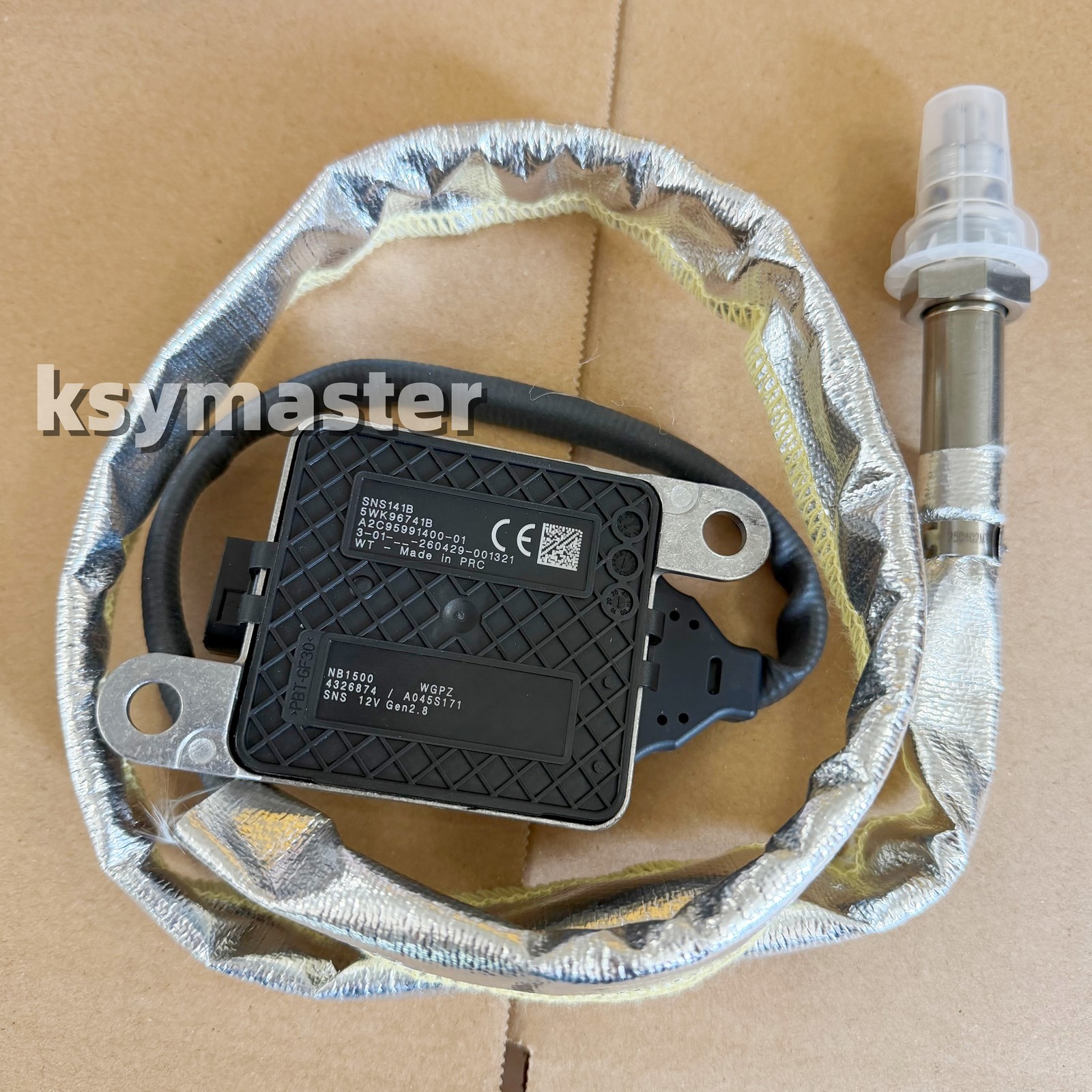 GENUINE CUMMINS NOx NITROGEN OXIDE SENSOR 4326874 11.0L 15.0L NEW