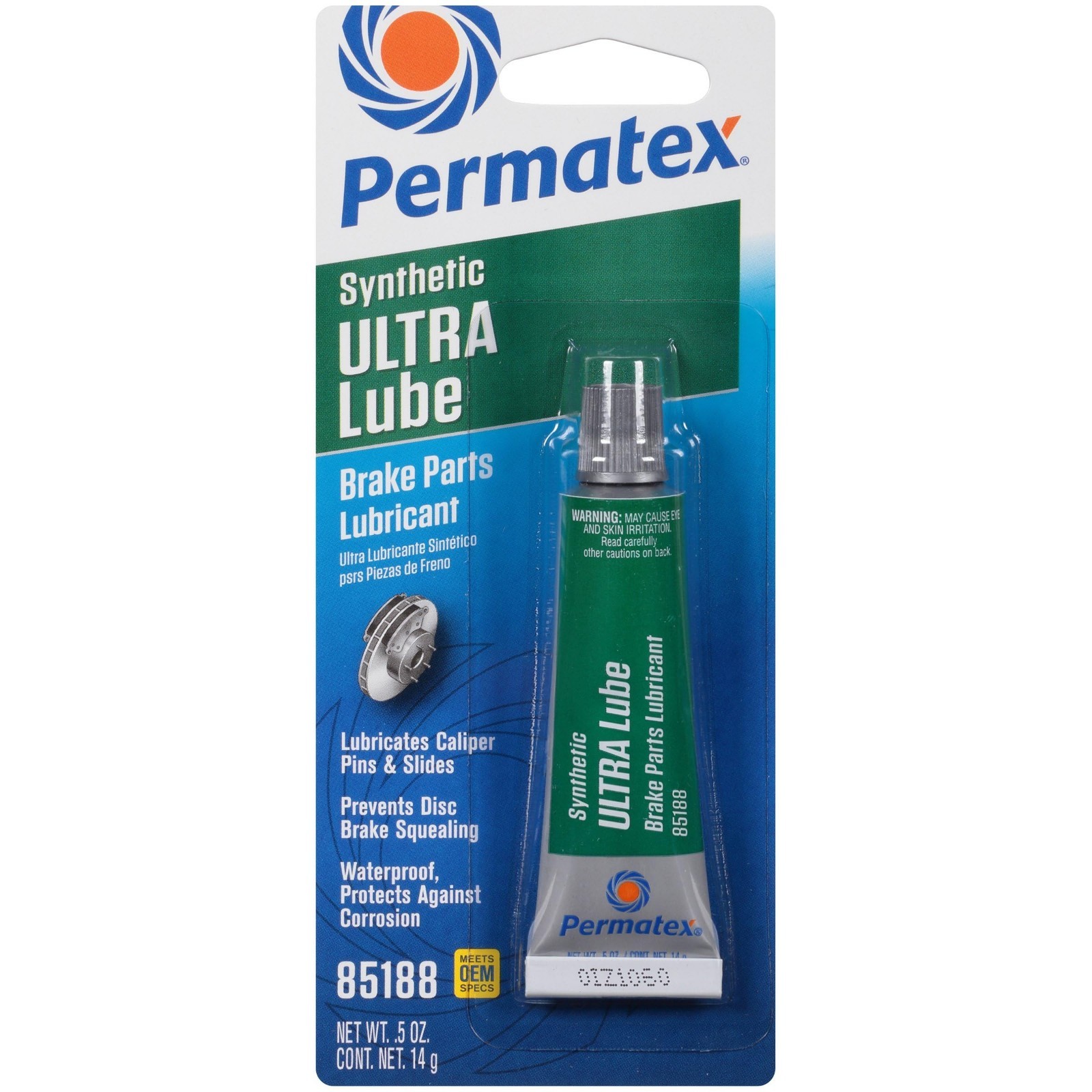 Permatex Ultra Disc Brake Caliper Lube Grease Sleeves Bushings Pistons Pin 0.5oz