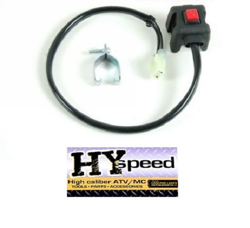 HYspeed Engine Kill Switch Button Yamaha YZ250F YZ450F 10-20 WR Replacement