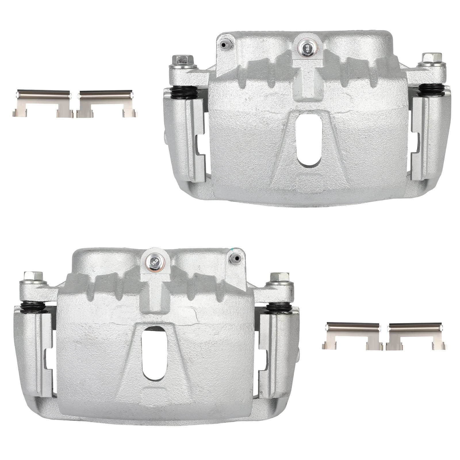 Front Brake Calipers 2Pcs Set For 2001 02-2006 Chevrolet Silverado 3500 18B4817