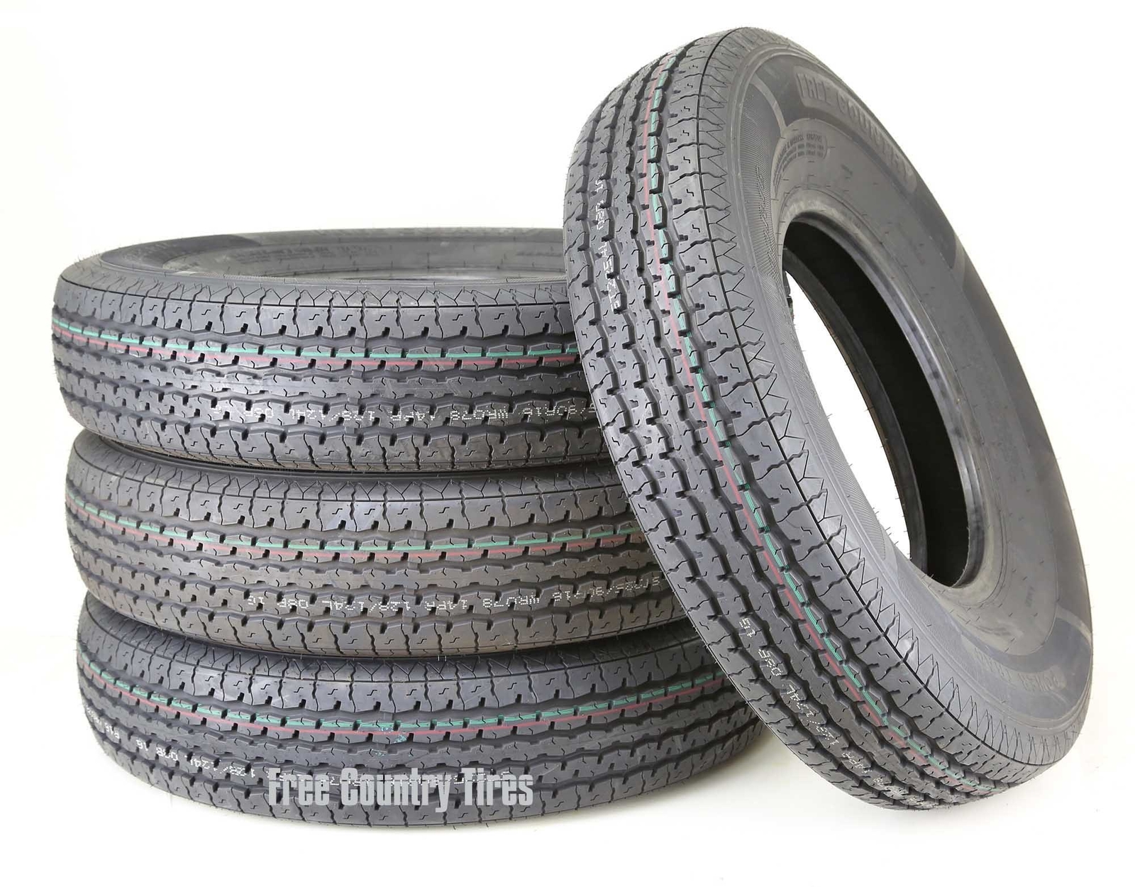 4 Free Coutntry Trailer Radial Tire ST205/90R15 /7.00R15 10PR LR E Steel Belted