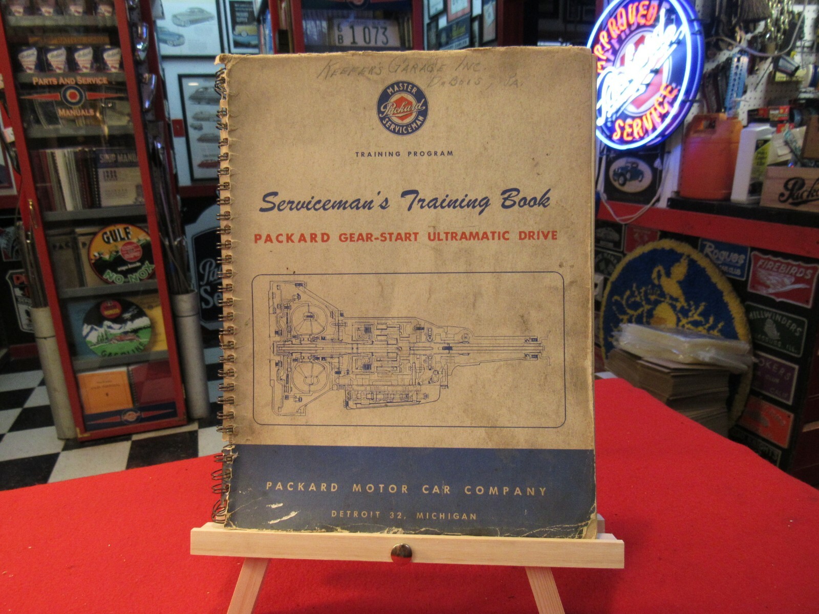 Packard gear start repair manual