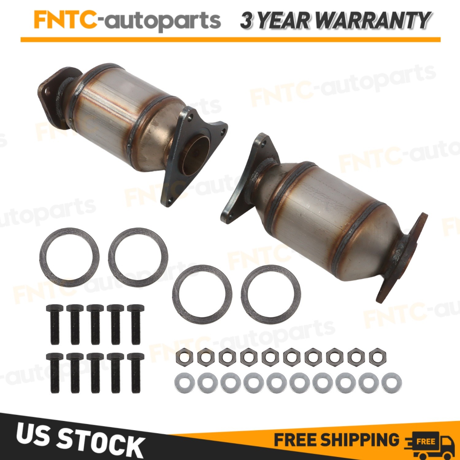 Catalytic Converter ×2 Set For SC430 2002-2010 & Lexus LS430 2001-2006 4.3L