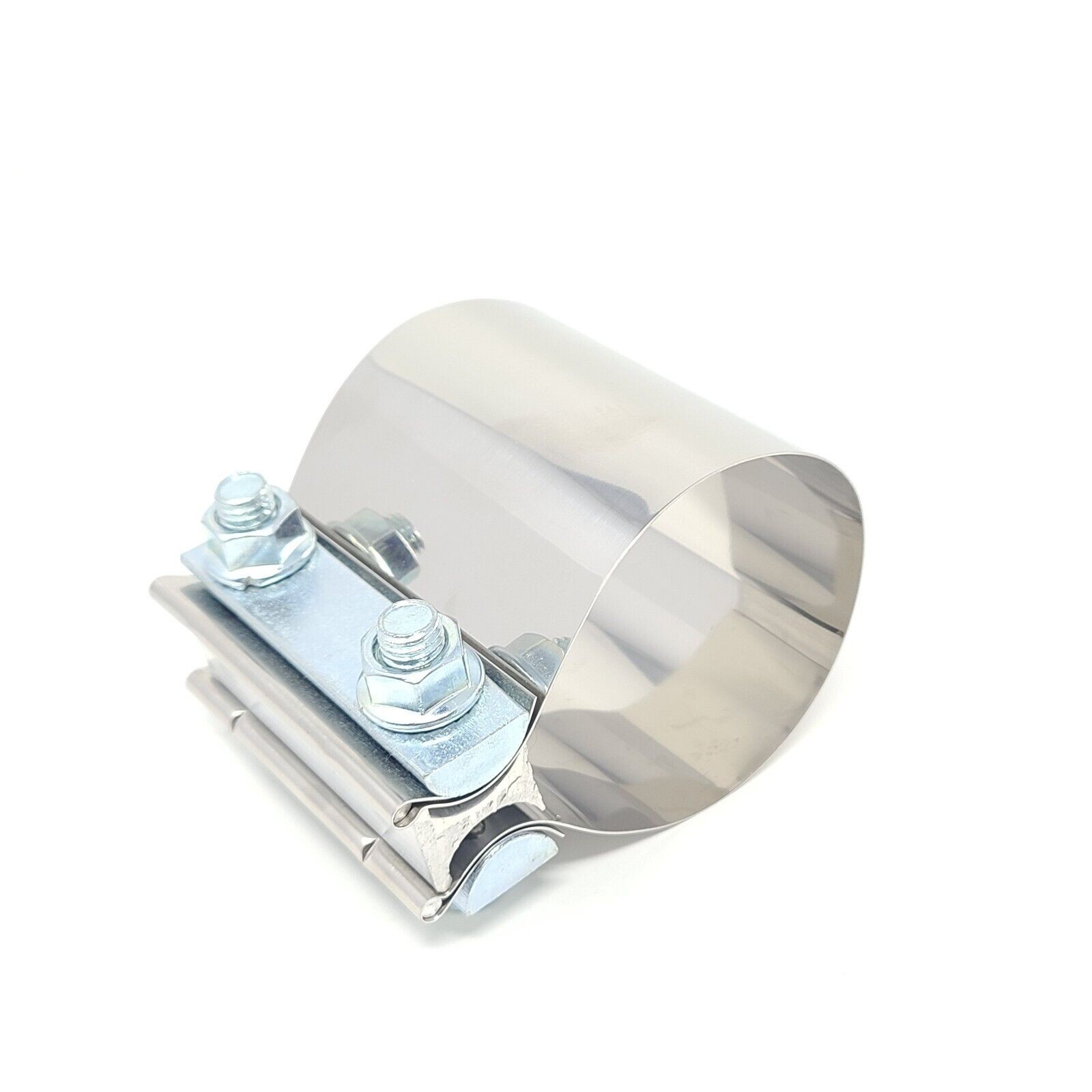 5″ Butt Joint Band Exhaust Clamp Sleeve Coupler T304 Quality Stainless Steel x1