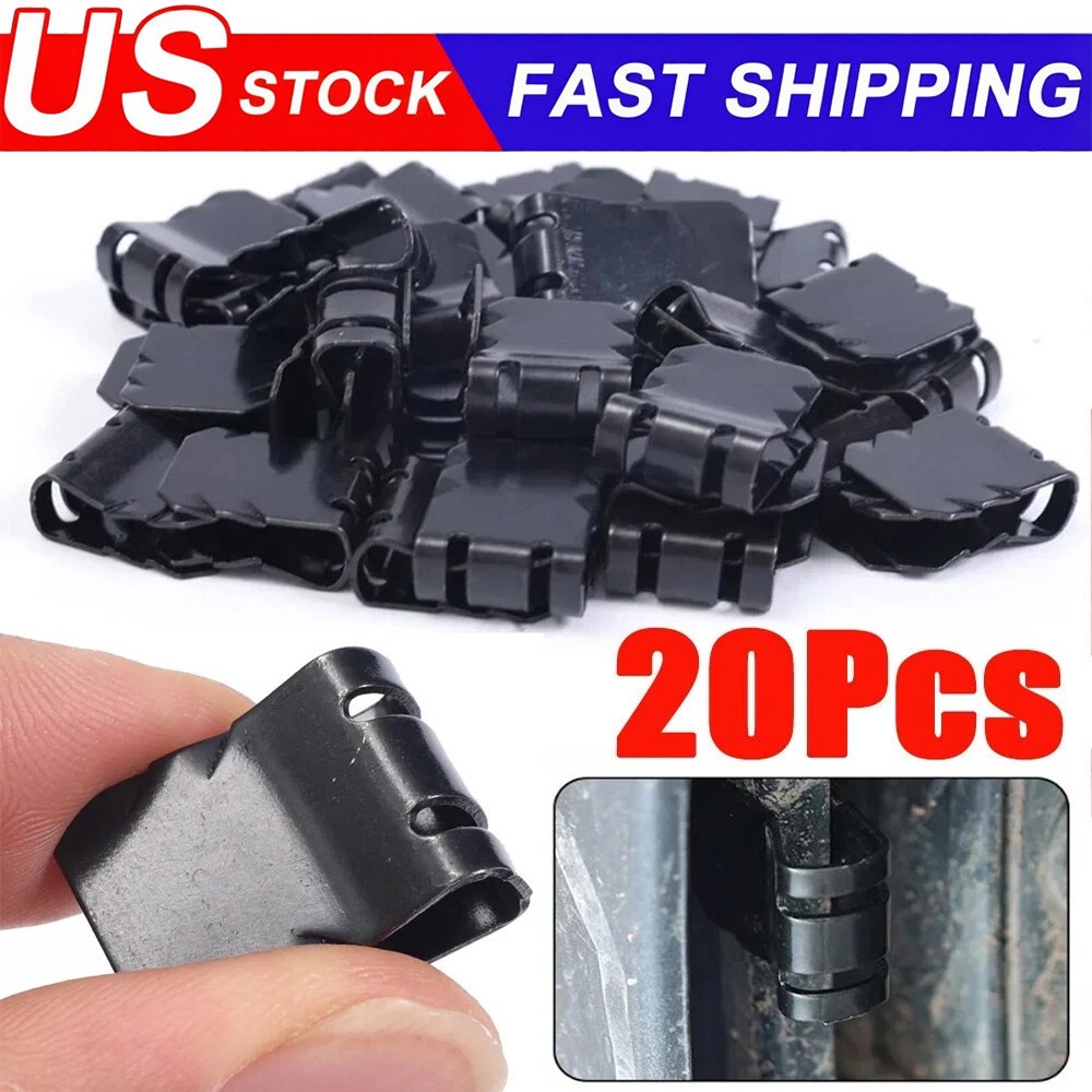 20pcs U Shaped Clips Automotive Clips Nut Fender Buckle Car Fasteners Clips USA/