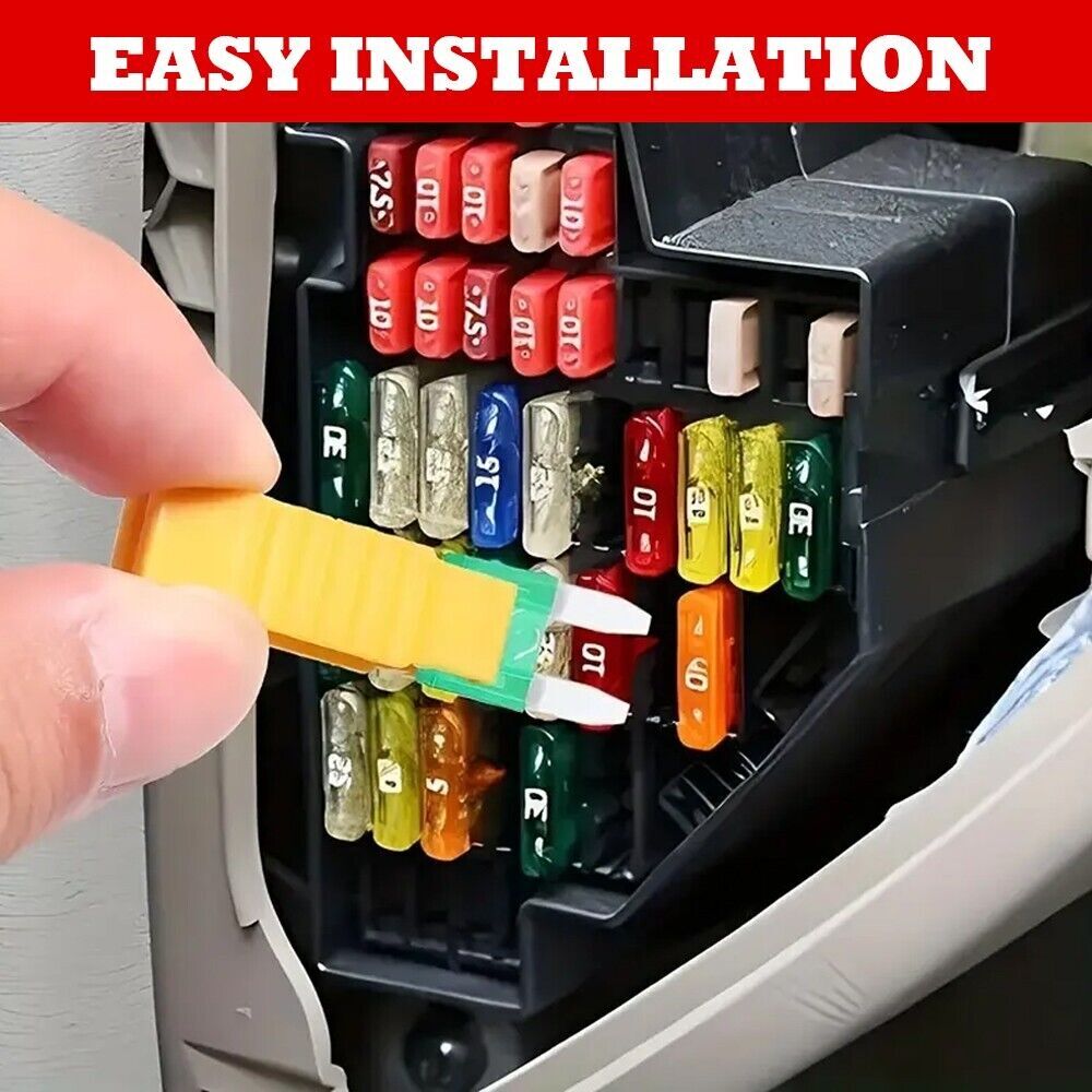220Pcs Car Blade Fuse Assortment Kit 5A 7.5A 10A 15A 20A 25A 30A For Marine RV