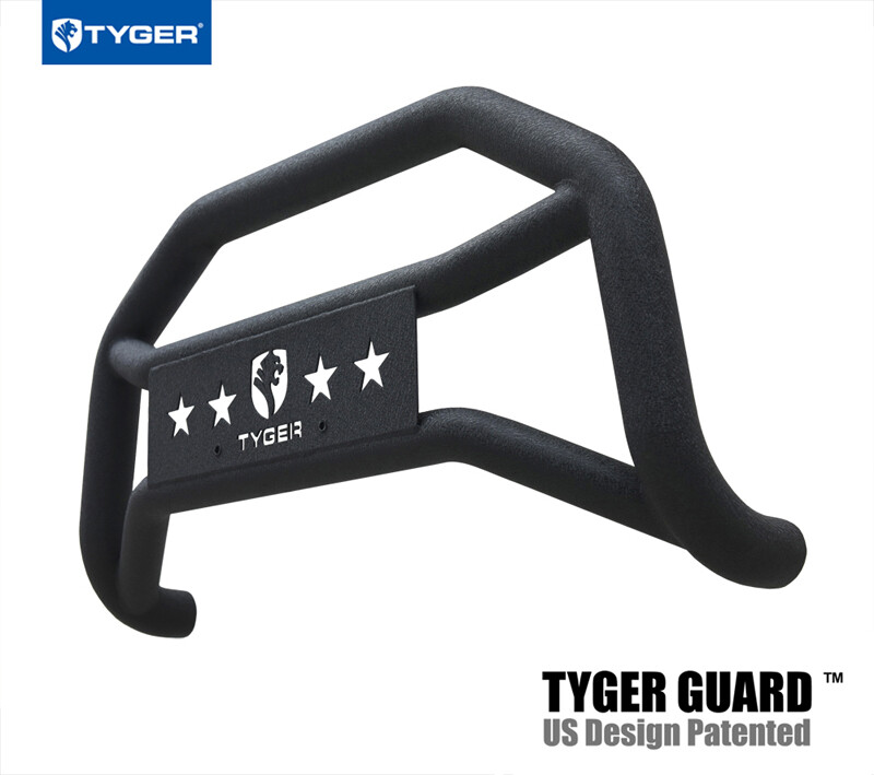 TYGER For 2015-2022 Colorado / Canyon Textured Black Bull Bumper Guard