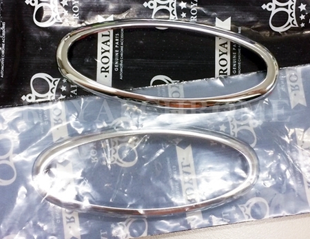 US STOCK x2 CHROME TRIMS INDICATOR MARKER JAGUAR XK8 XJ Daimler Vanden Plas XJ8