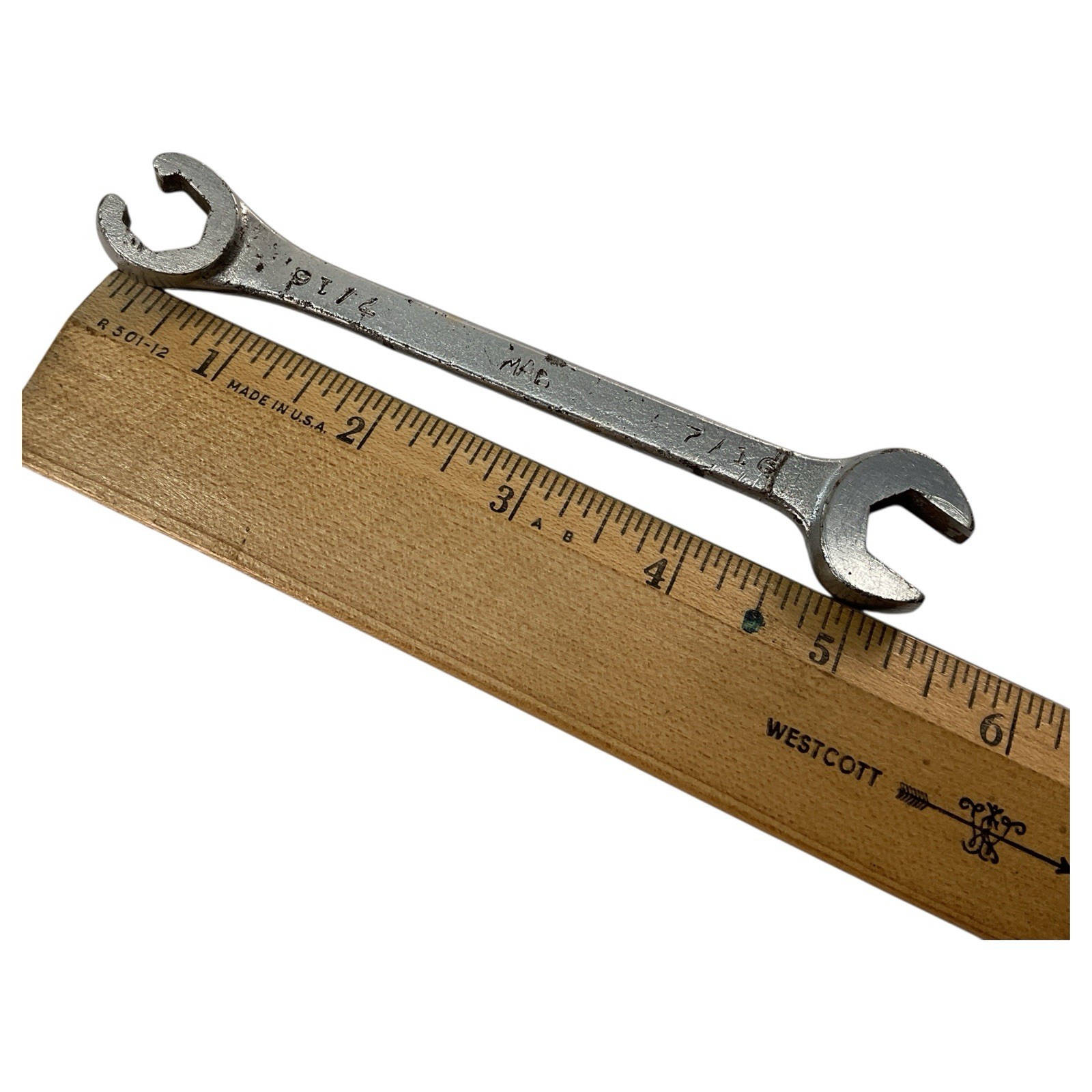 MAC COB14 Flare Nut Wrench 7/16″ Open End SAE Line Tool USA Made Pro Hand Tool