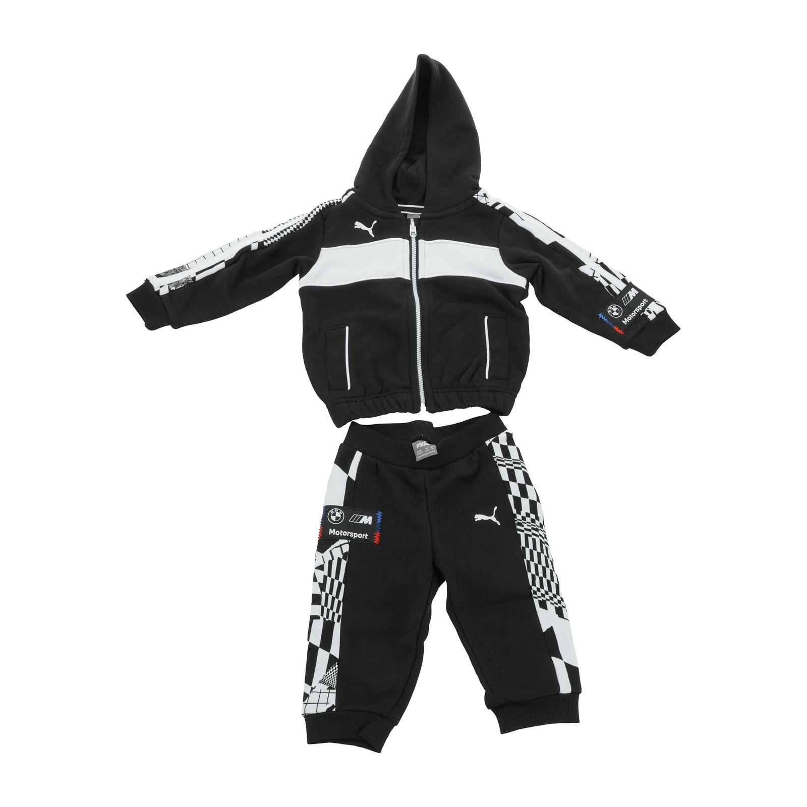 BMW M Motorsport x Puma Baby Jogger Hoodie & Pants Set Size 6-9 Months