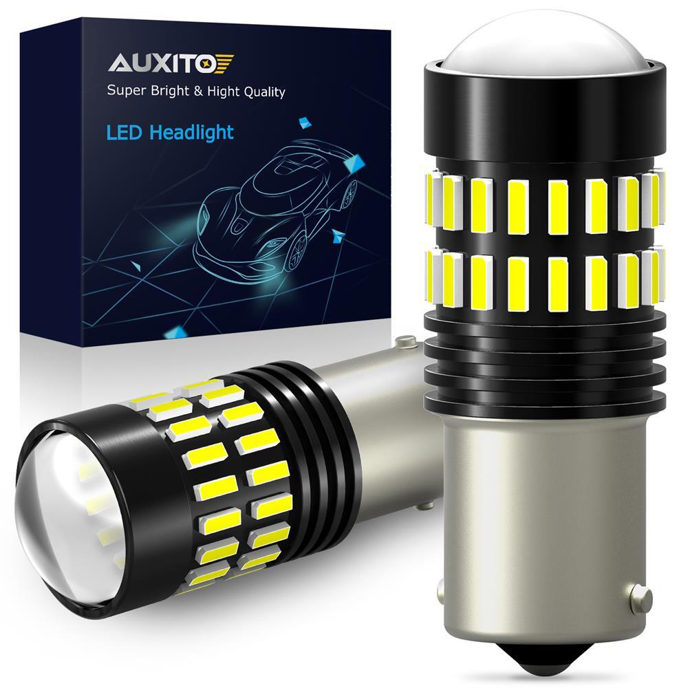 AUXITO Super Bright LED 1156 Bulb 2PC 6000K 7506 Reverse Backup Light White D