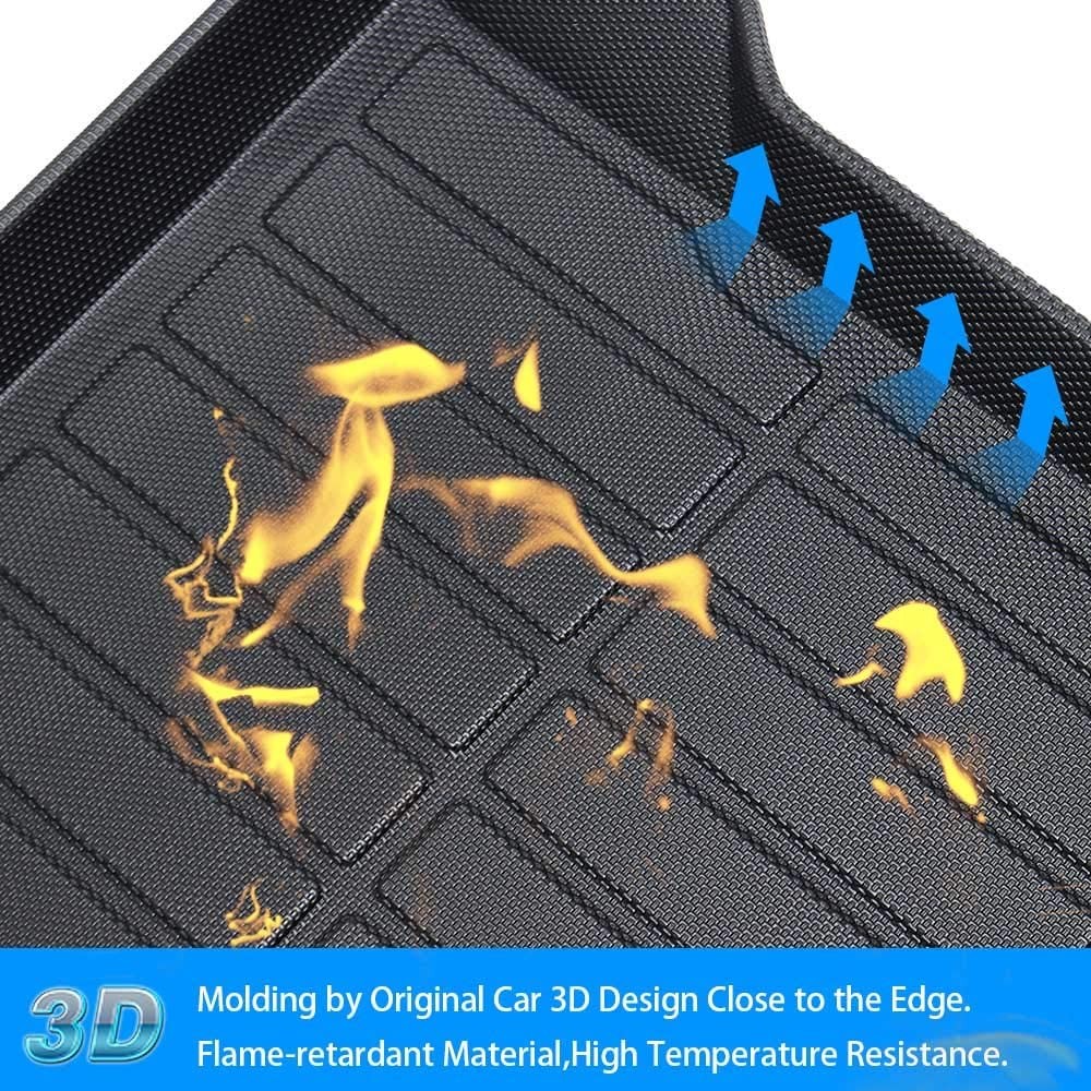 for 2021-2026 Toyota Sienna TPO Trunk Mat Cargo Liner Floor Tray