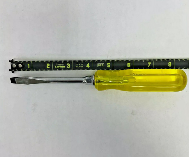 Proto USA 9608C 8 1/2″ Flat Screwdriver, Made in USA