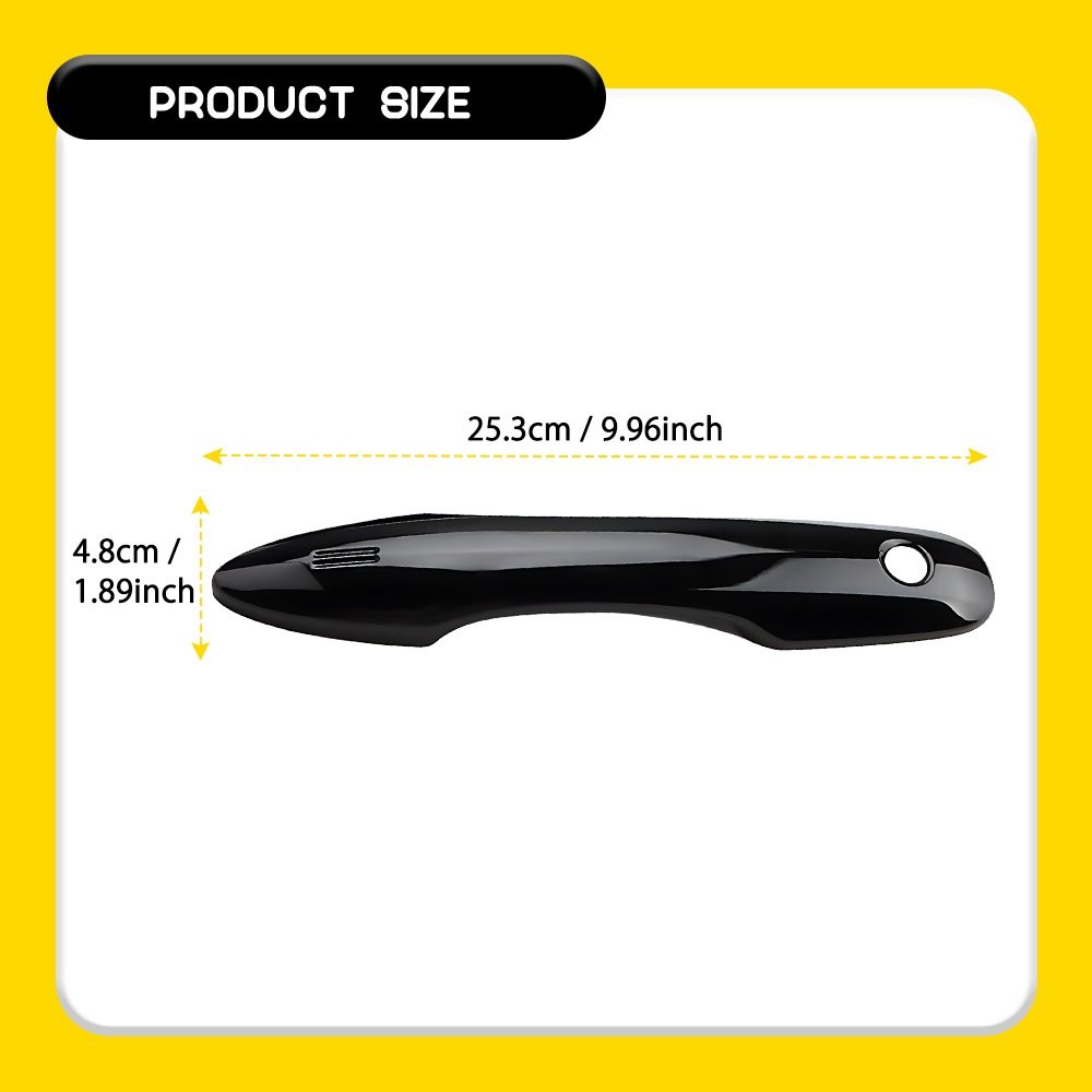 Car Exterior Door Handle Cover Trim 4pcs For Toyota Camry Corolla 2018-2024 2025