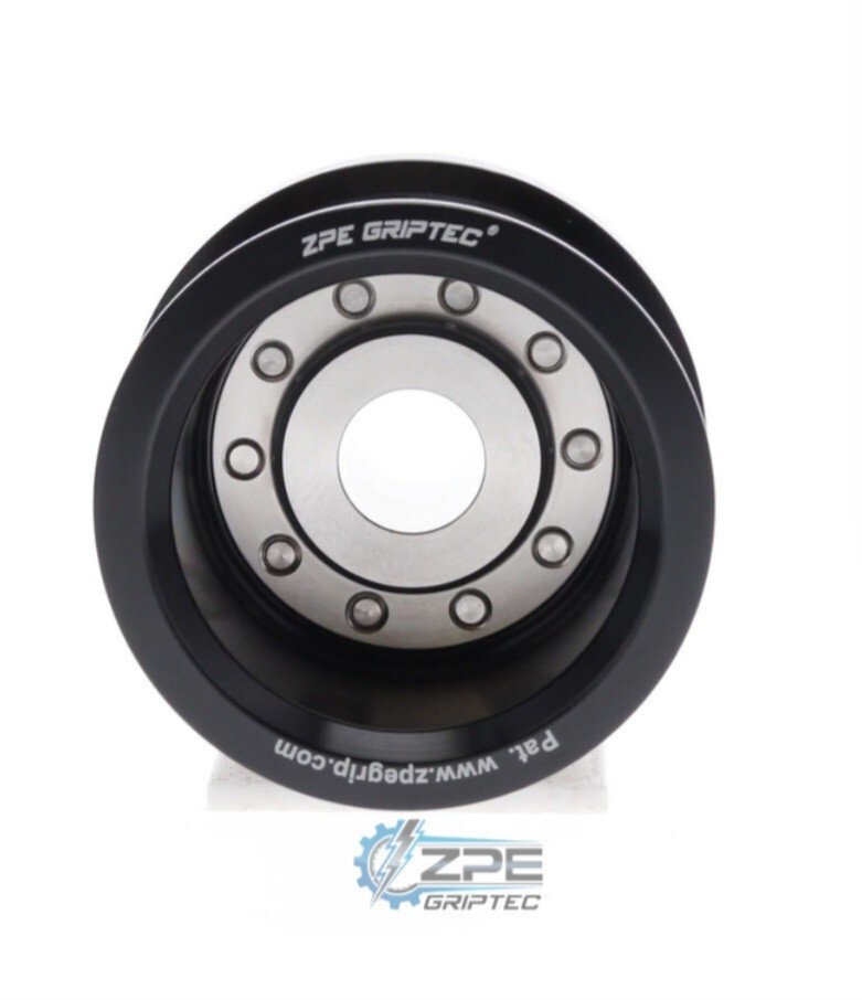 ZPE Griptec 2.30” upper supercharger pulley and hub kit for GM 6.2 LT4 gen 5