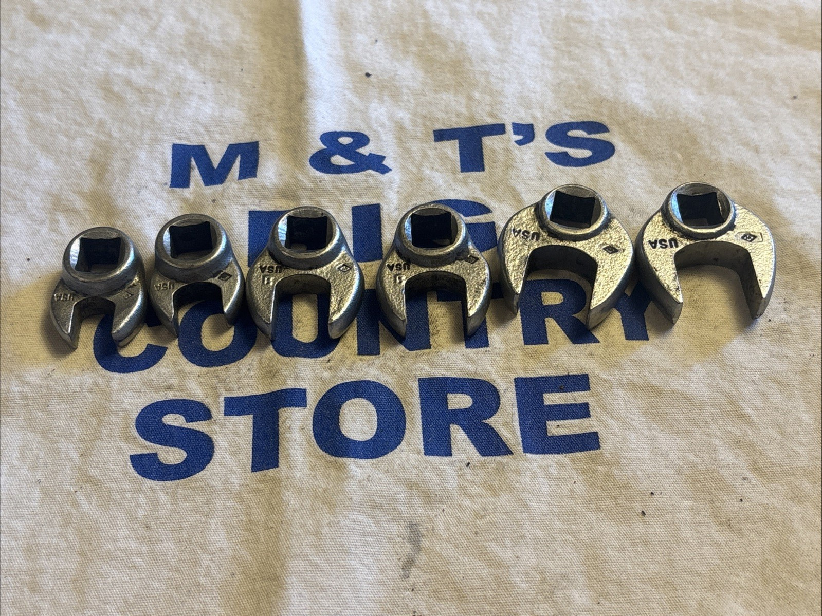 Williams USA 3/8″ Drive 6pc 3/8″-11/16” Crowfoot Wrench Set